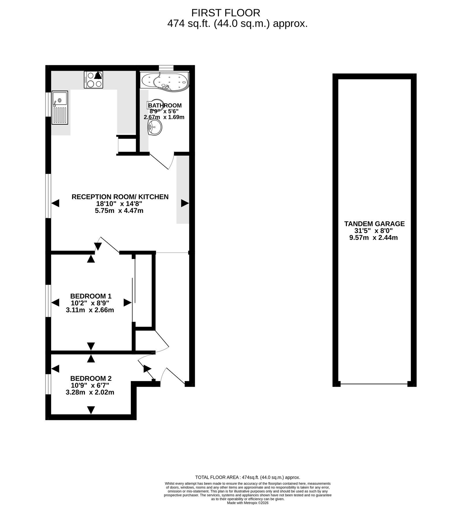 12, Mitchell Road, Orpington floorplan