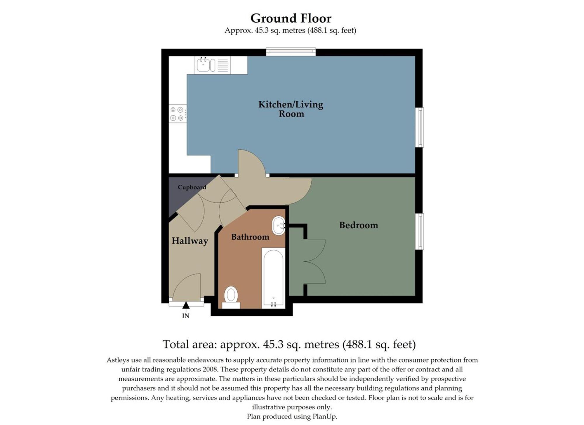 Apt 9, The Boat House, Swansea floorplan