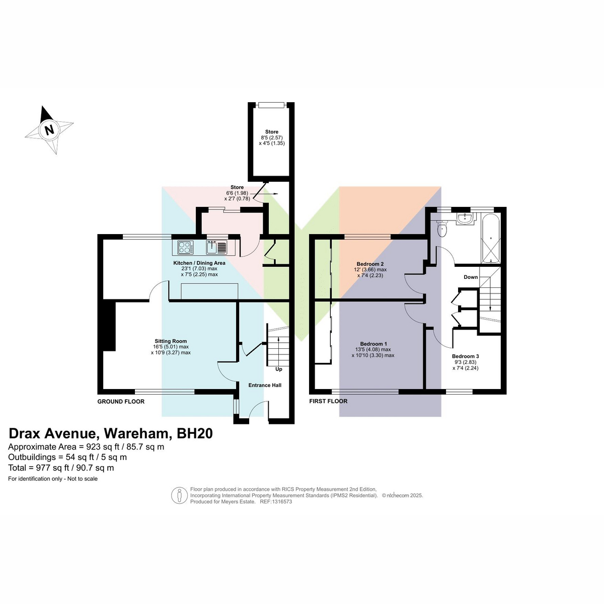 7, Drax Avenue, Wareham floorplan