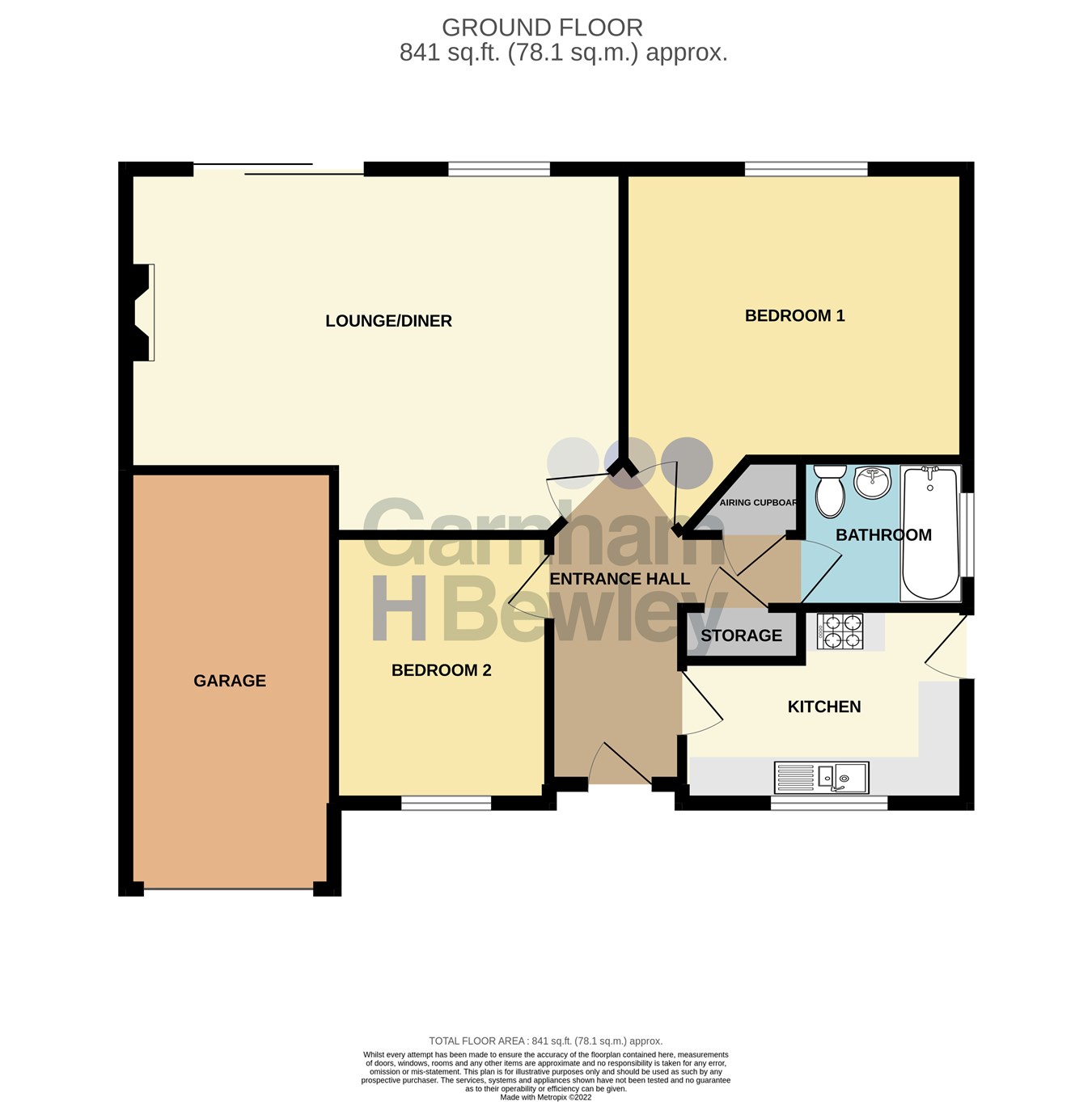 Hartfield Road, Forest Row RH18, 2 bedroom detached bungalow for sale