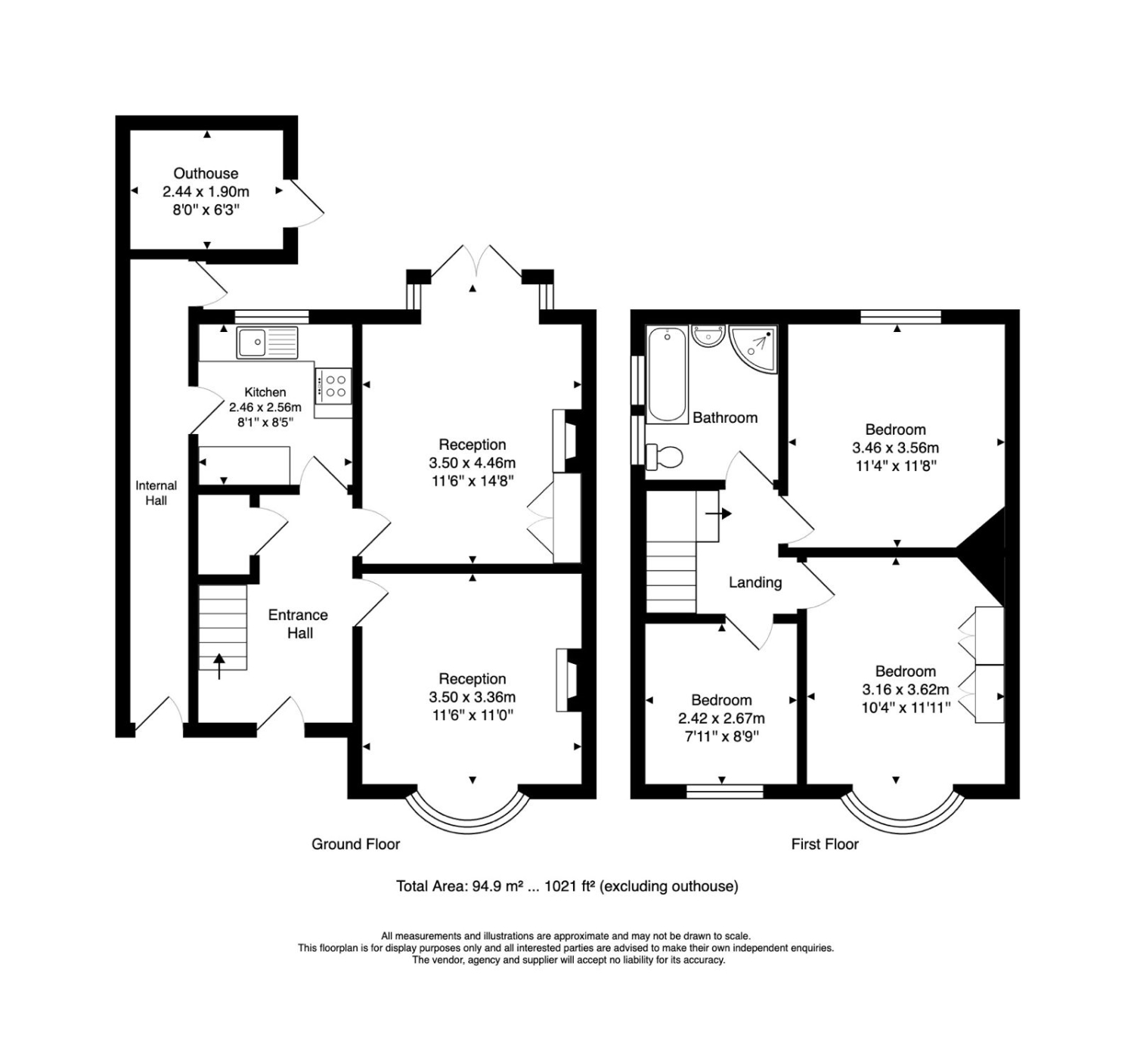 3, Lyncote Road, Leicester floorplan