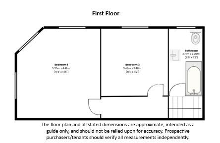 250, Broad Lane, Leeds floorplan