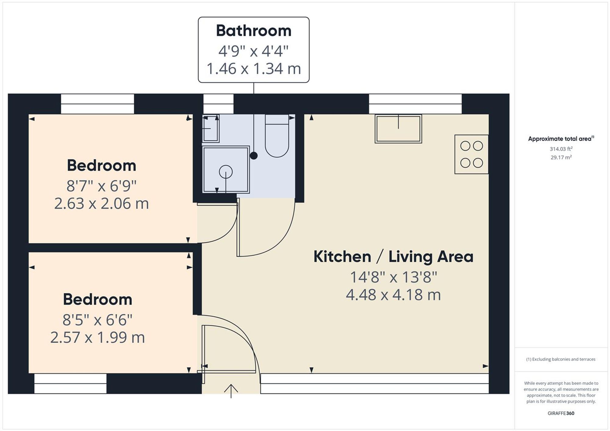 72, Kings Chalet Park, Cromer floorplan