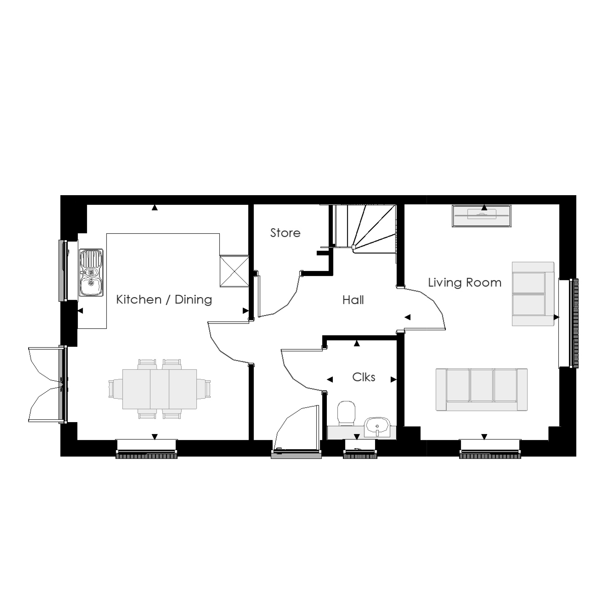 36, Duckmoor Copse, Wooddale Lane, Billingshurst floorplan