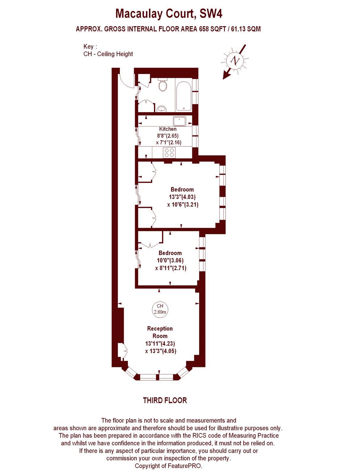 Macaulay Court, London floorplan