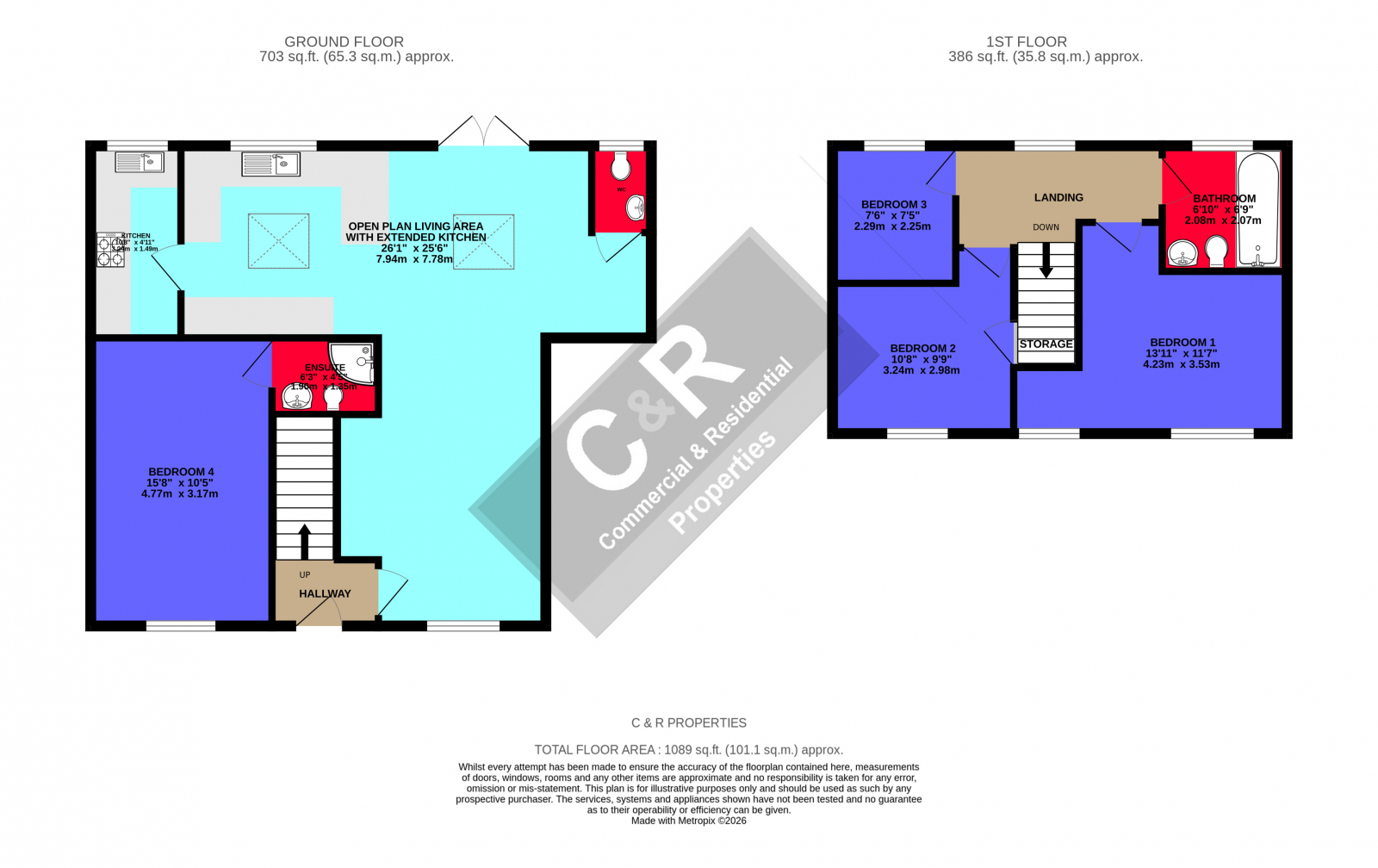 31 Everside Drive, Manchester floorplan