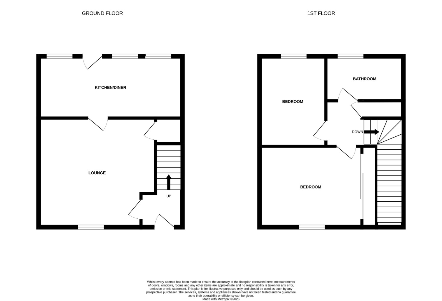 8, Burnside Street, Rosyth floorplan