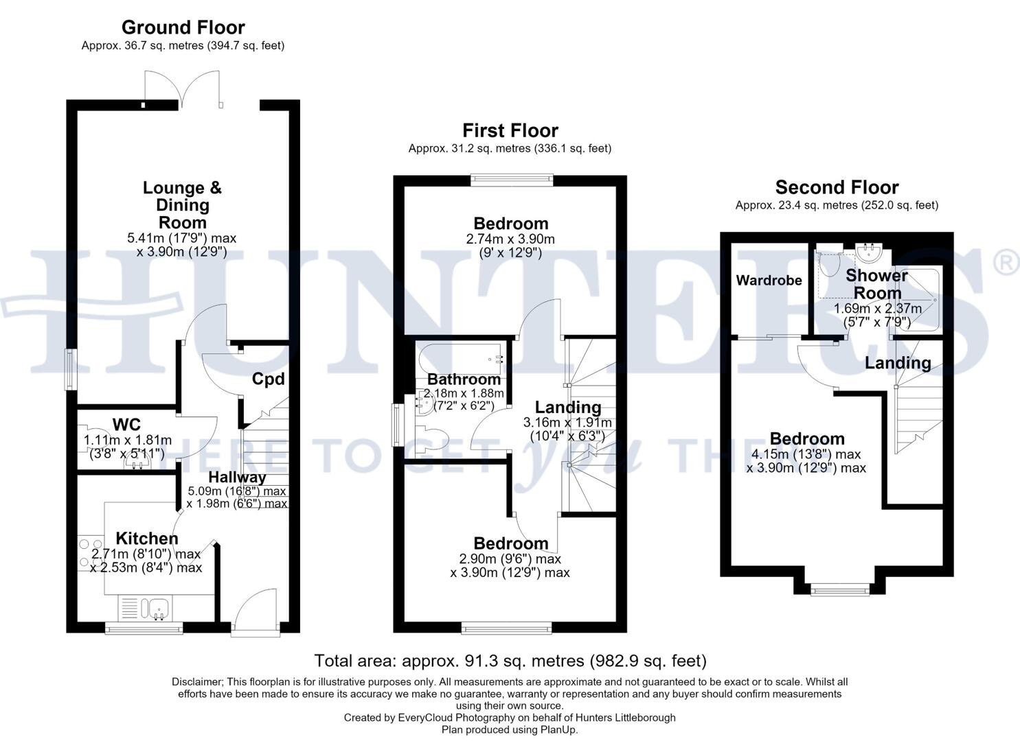 36, Lockside, Littleborough floorplan
