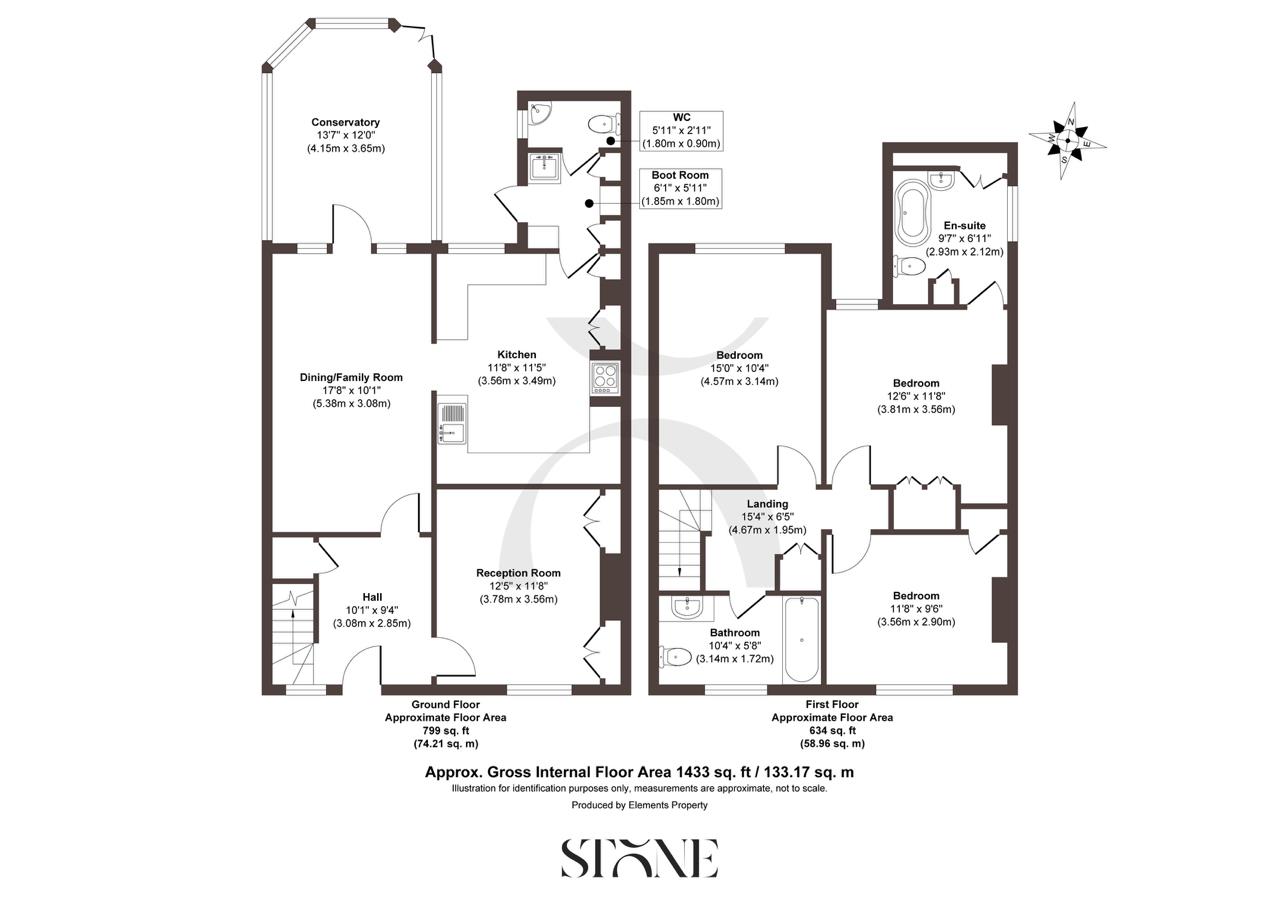 Tilburstow House, Stychens Lane, Redhill floorplan