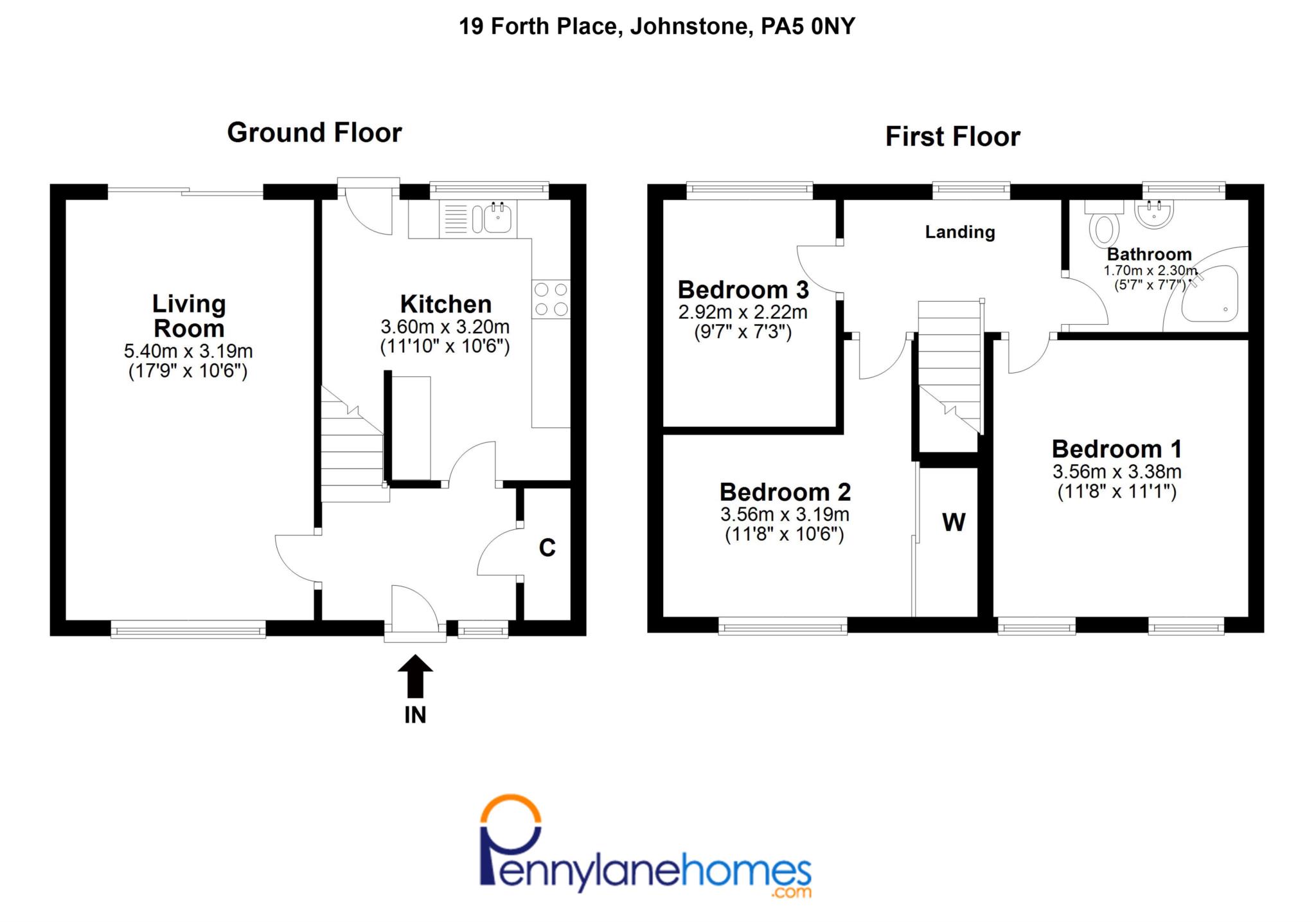 3 Bedrooms Terraced house for sale in Forth Place, Johnstone PA5