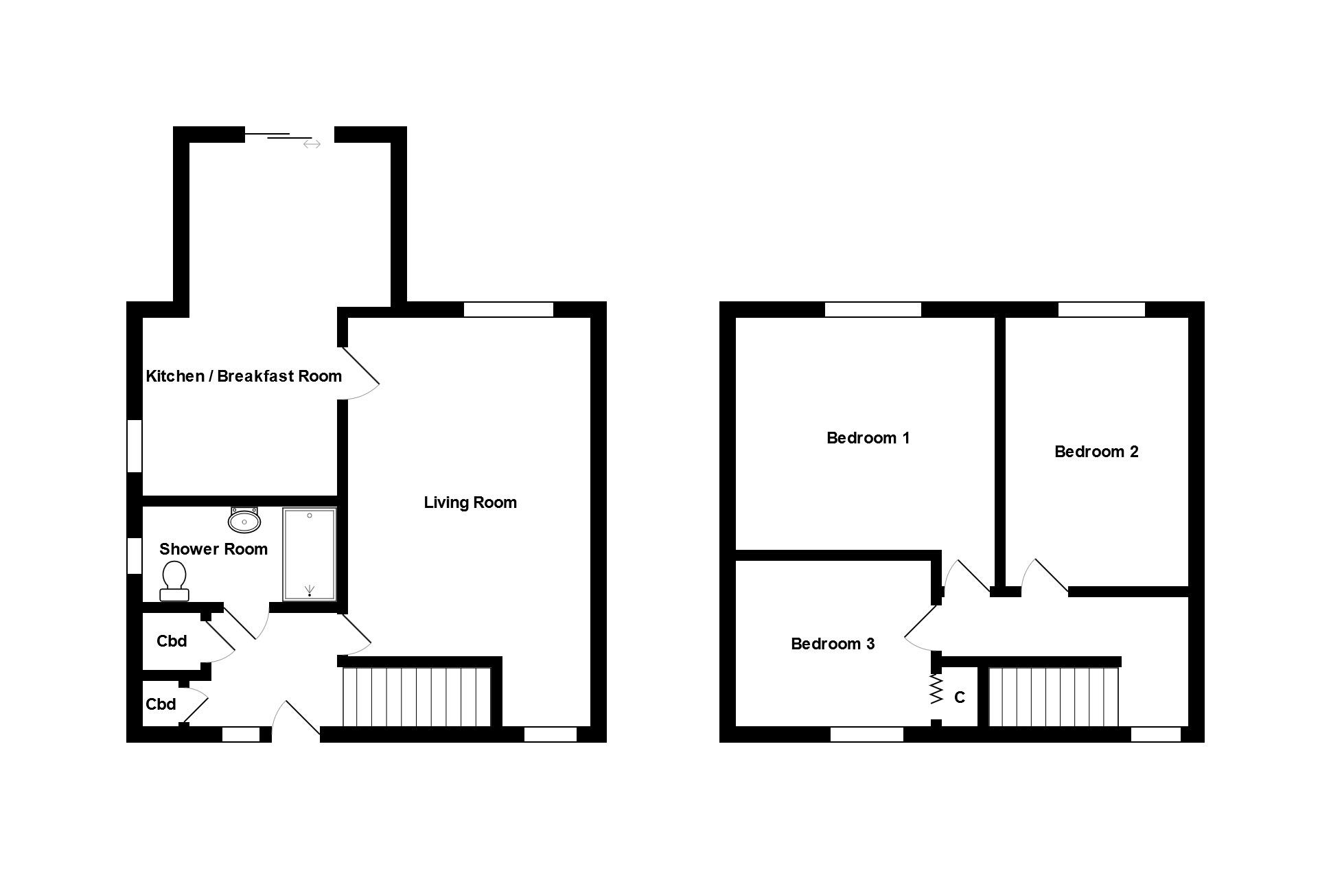 3 Bedrooms Semi-detached house for sale in Southside Avenue, Mossblown, Ayr KA6