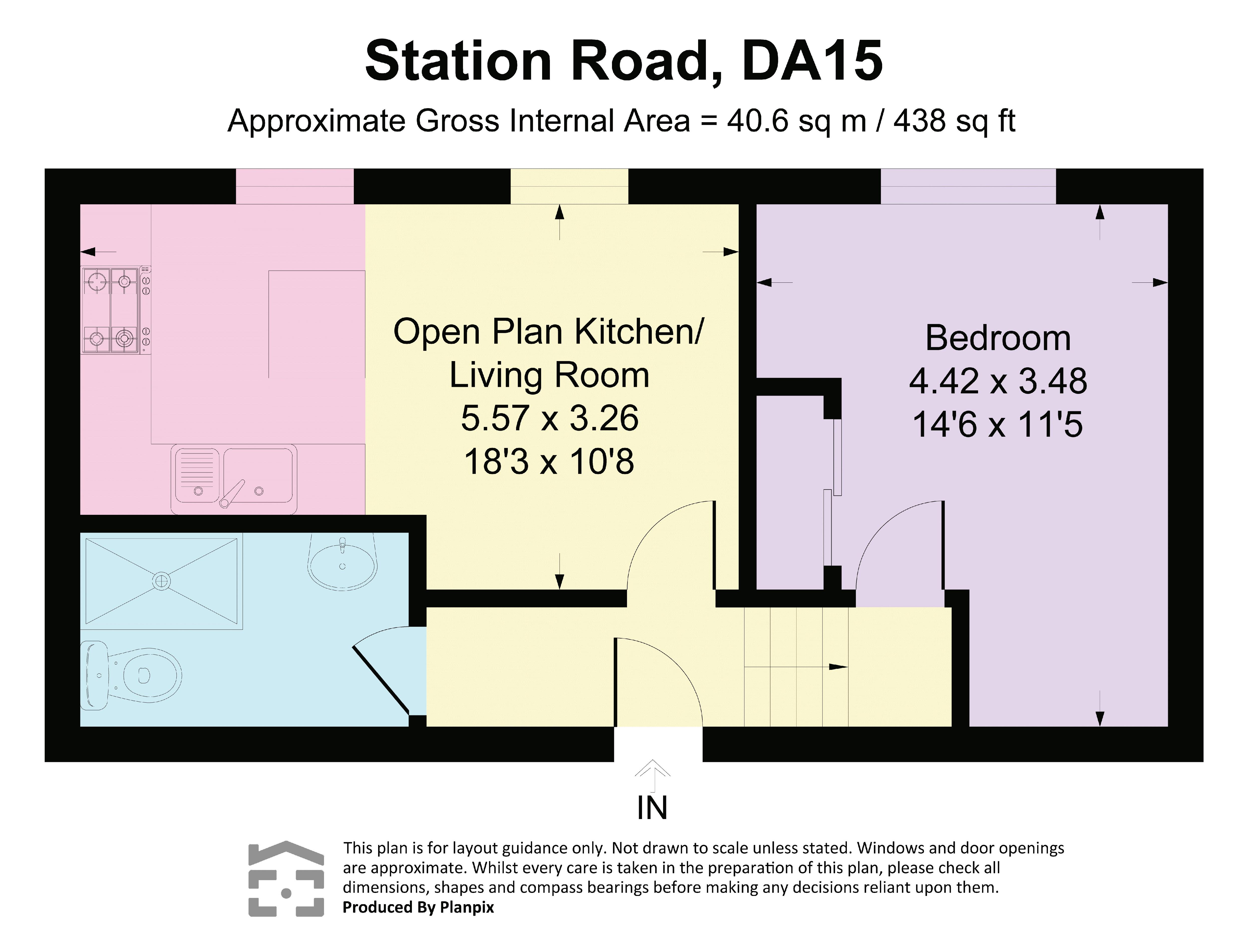 Flat 4, 51 Station Road, Sidcup floorplan