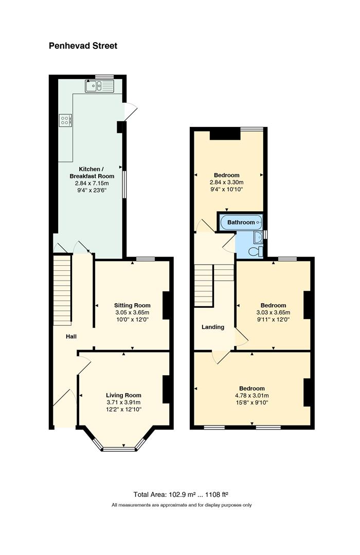 31, Penhevad Street, Cardiff floorplan