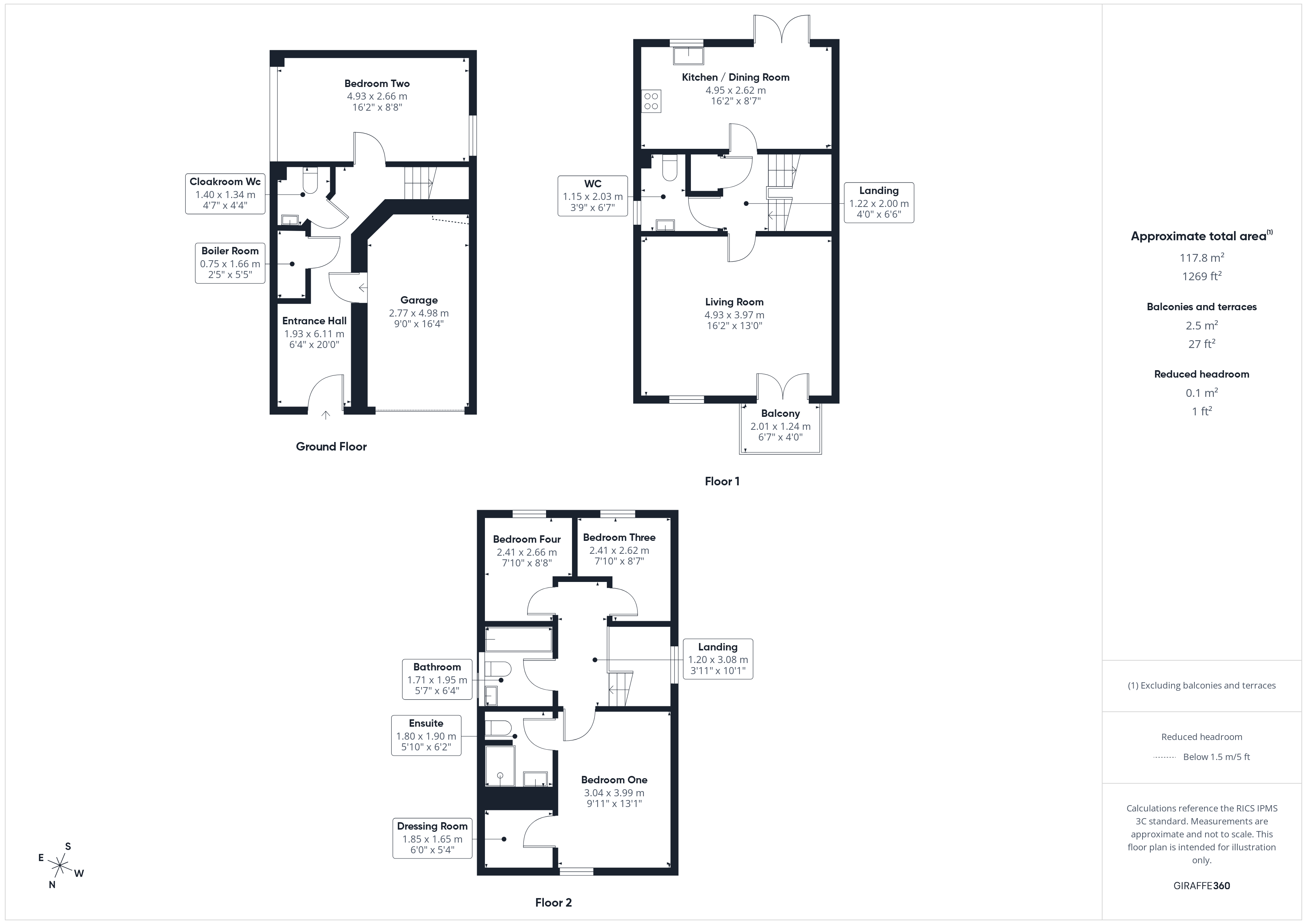2, Crest Heights, Bristol floorplan