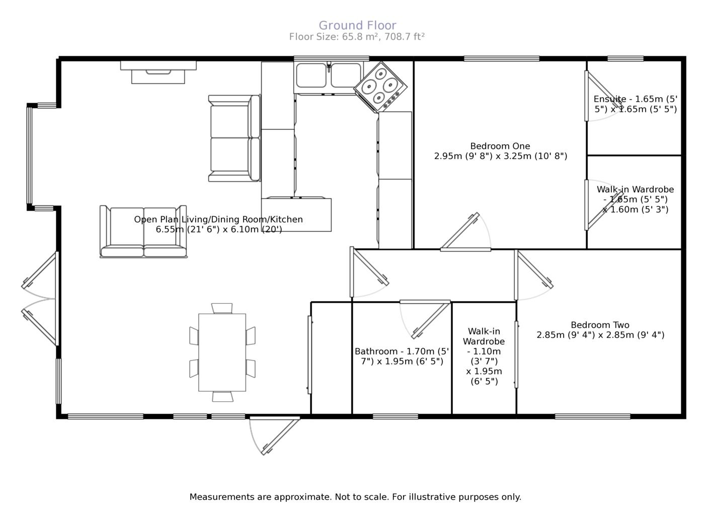 2 Bedrooms Bungalow for sale in Faversham Road, Seasalter, Whitstable CT5