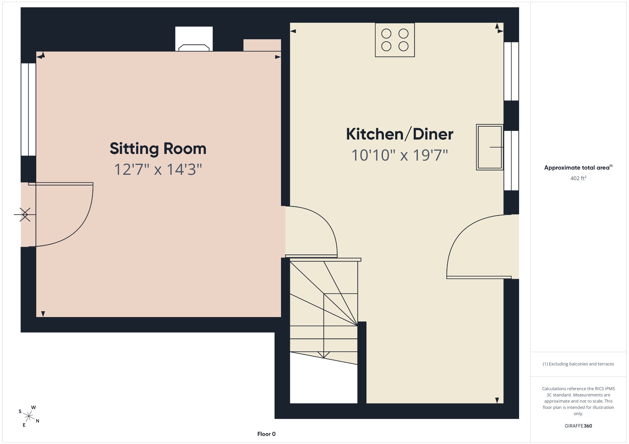 Queens Square, Norfolk floorplan