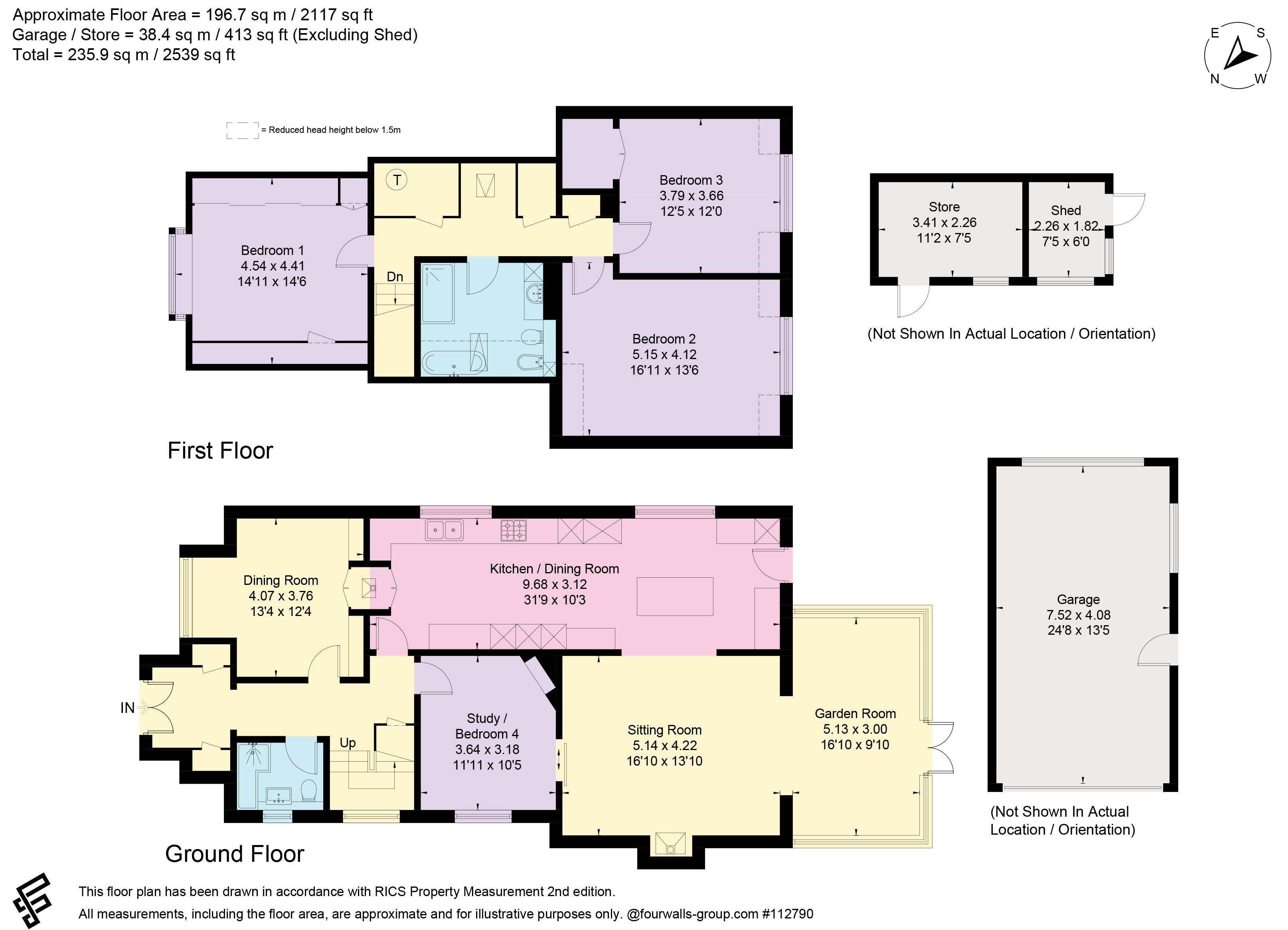 Salisbury Road, Stockbridge floorplan