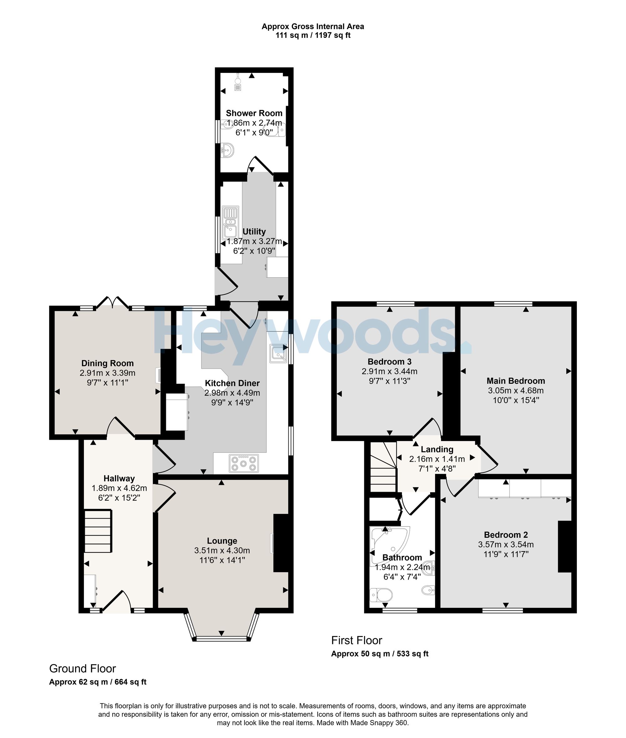 12 Albany Road, Stoke-On-Trent floorplan