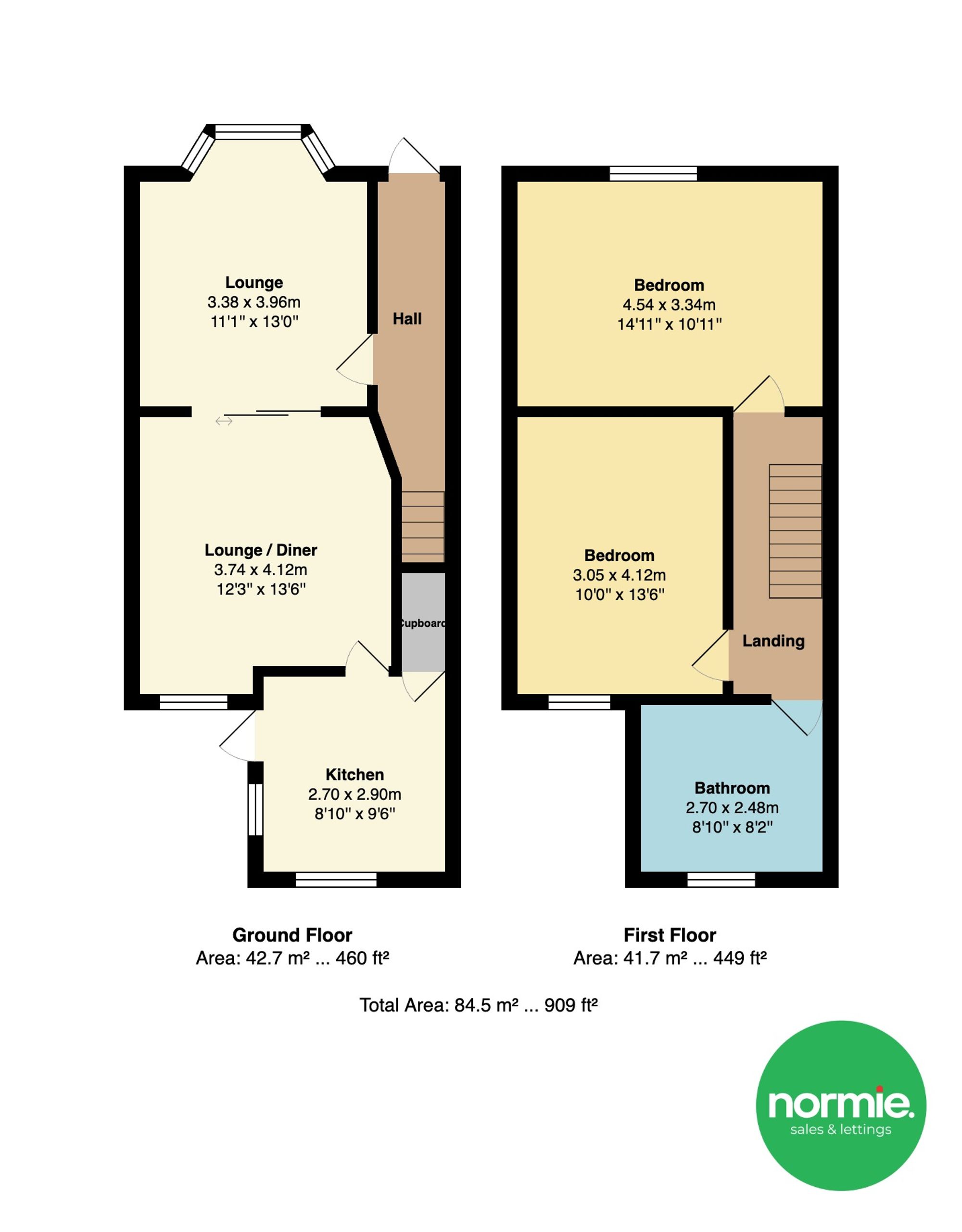 28 Mildred Street, Salford floorplan