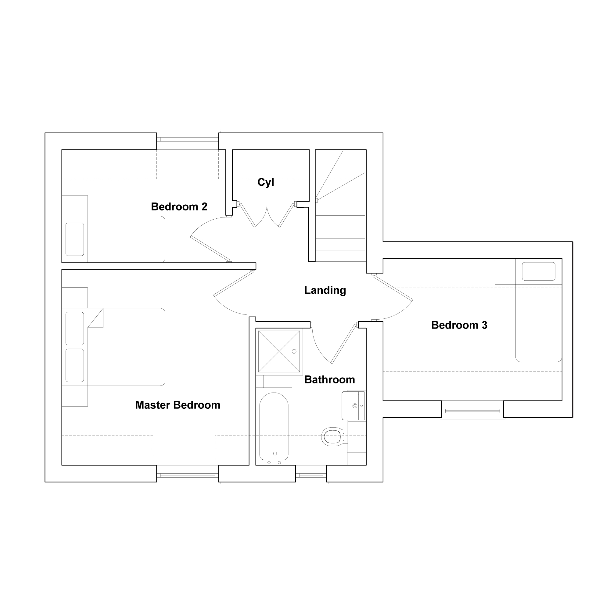 60 Glenfarg, Gleneagles Drive, Woodhall Spa floorplan