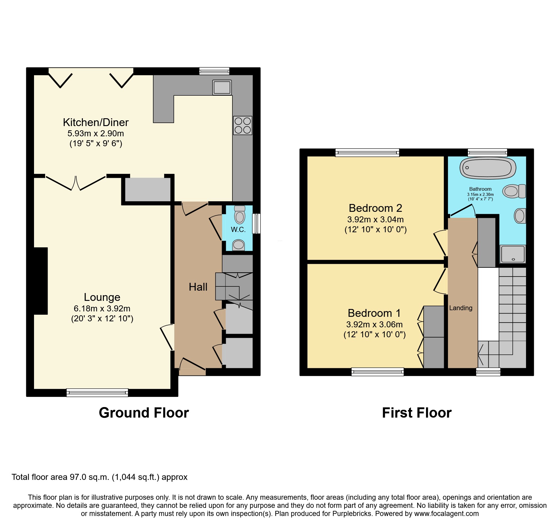 18, Scawby Crescent, Lincoln floorplan