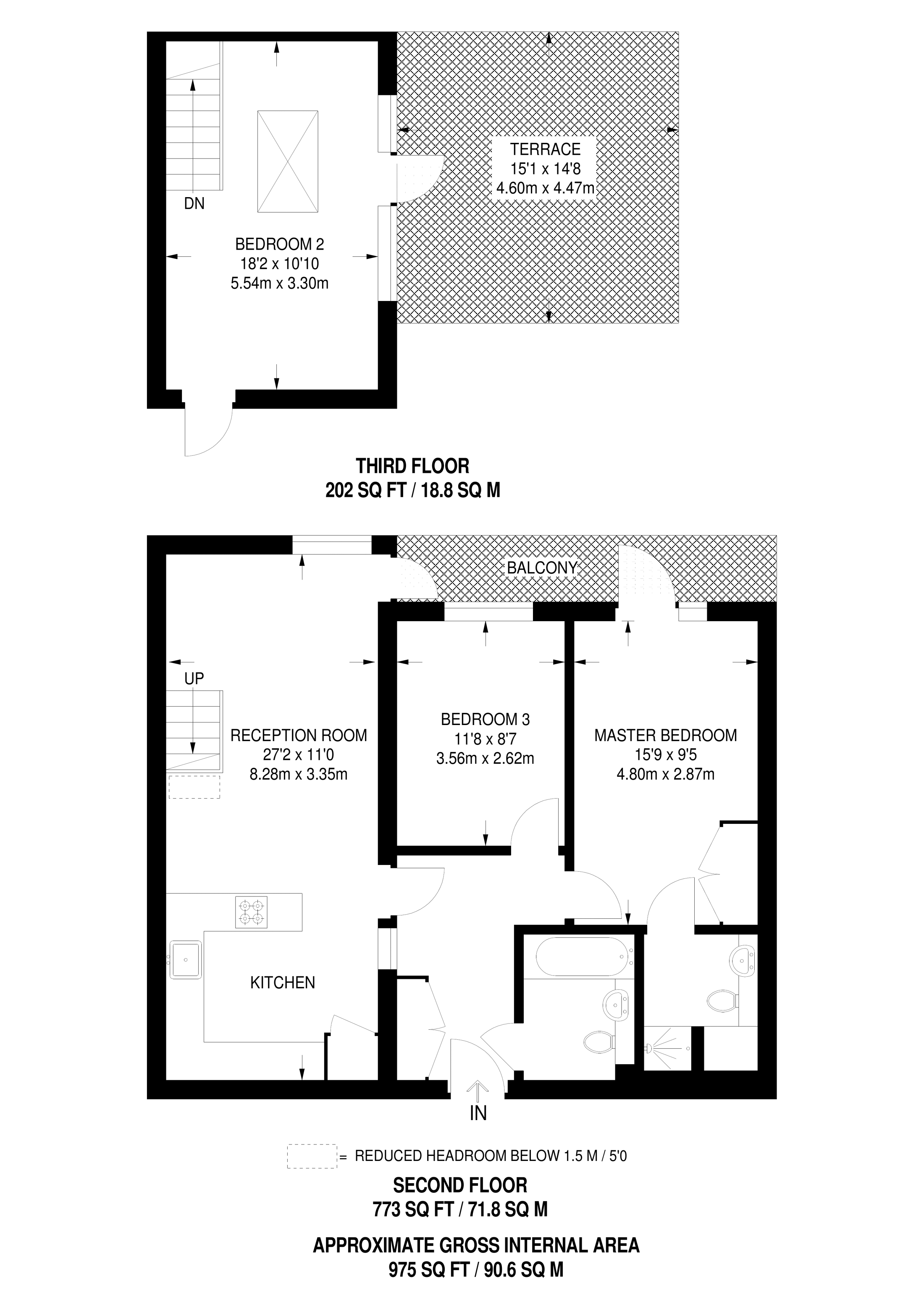 3 Bedrooms Flat to rent in Leslie Park Road, East Croydon CR0