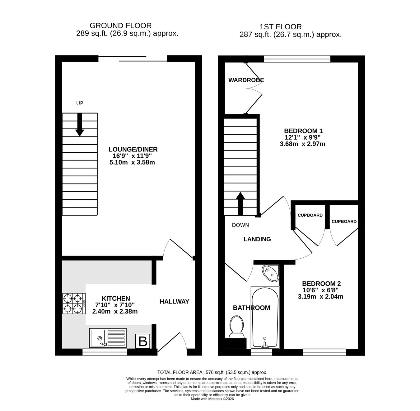 20, Gavenny Way, Abergavenny floorplan
