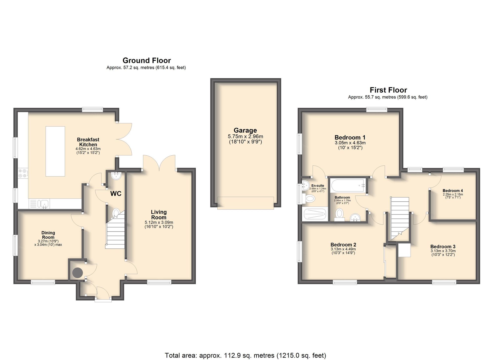 Kingdom Close, Thurcroft, S66 floorplan