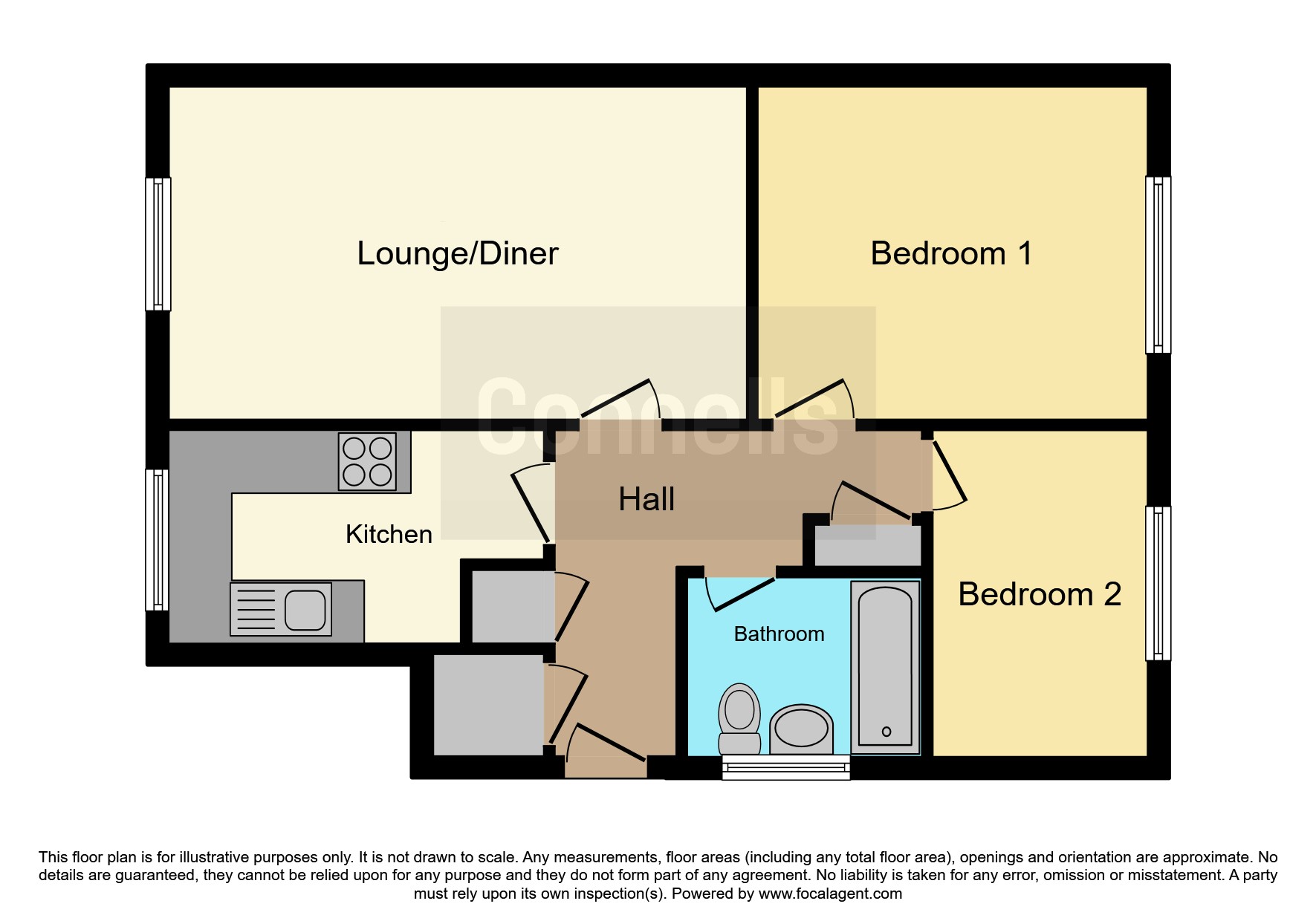 Frobisher Road, Rugby CV22, 2 bedroom flat for sale 66729963