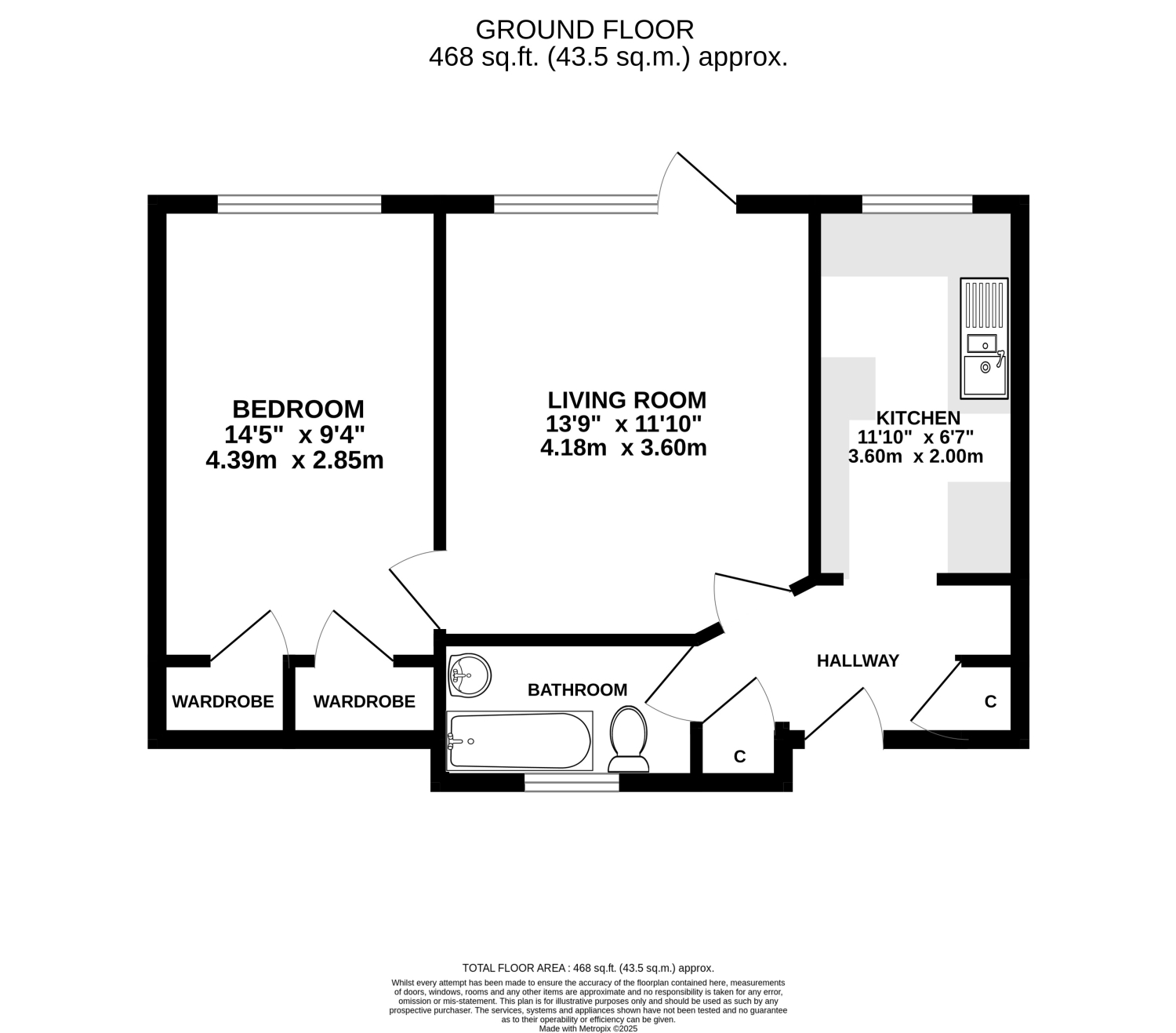 St. Marys Court, 66 Haywood Road, Taunton floorplan