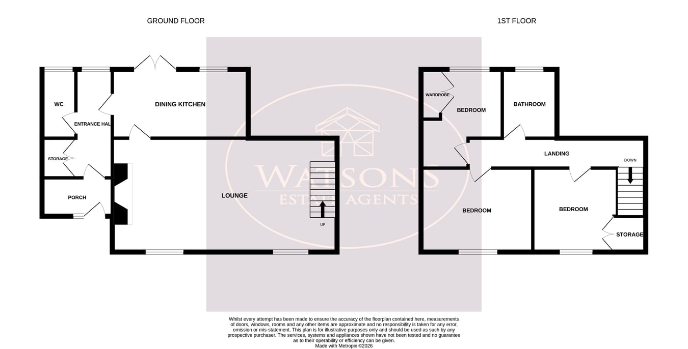 55, Cordy Lane, Nottingham floorplan