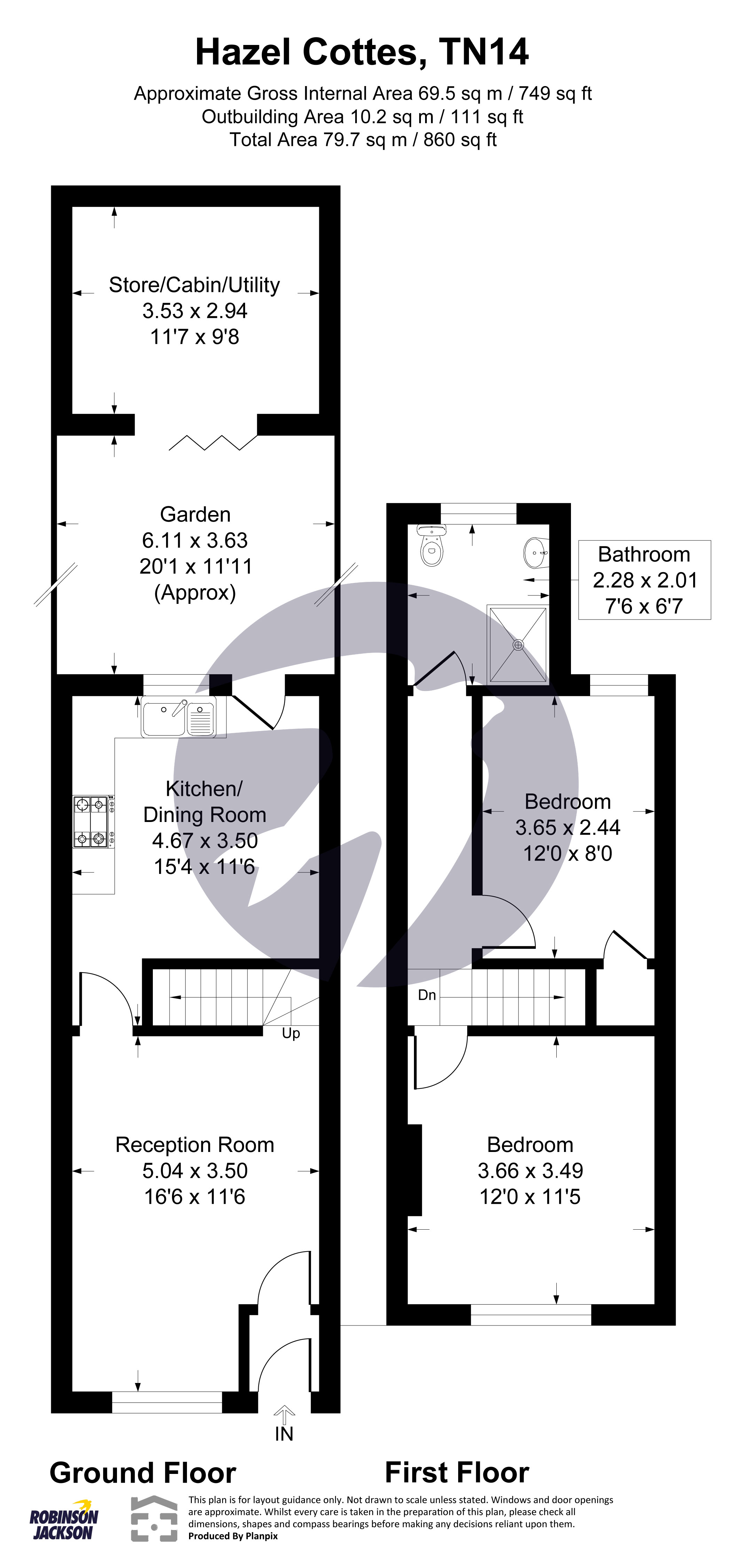 11 Hazel Cottages,, Otford Lane, Kent floorplan