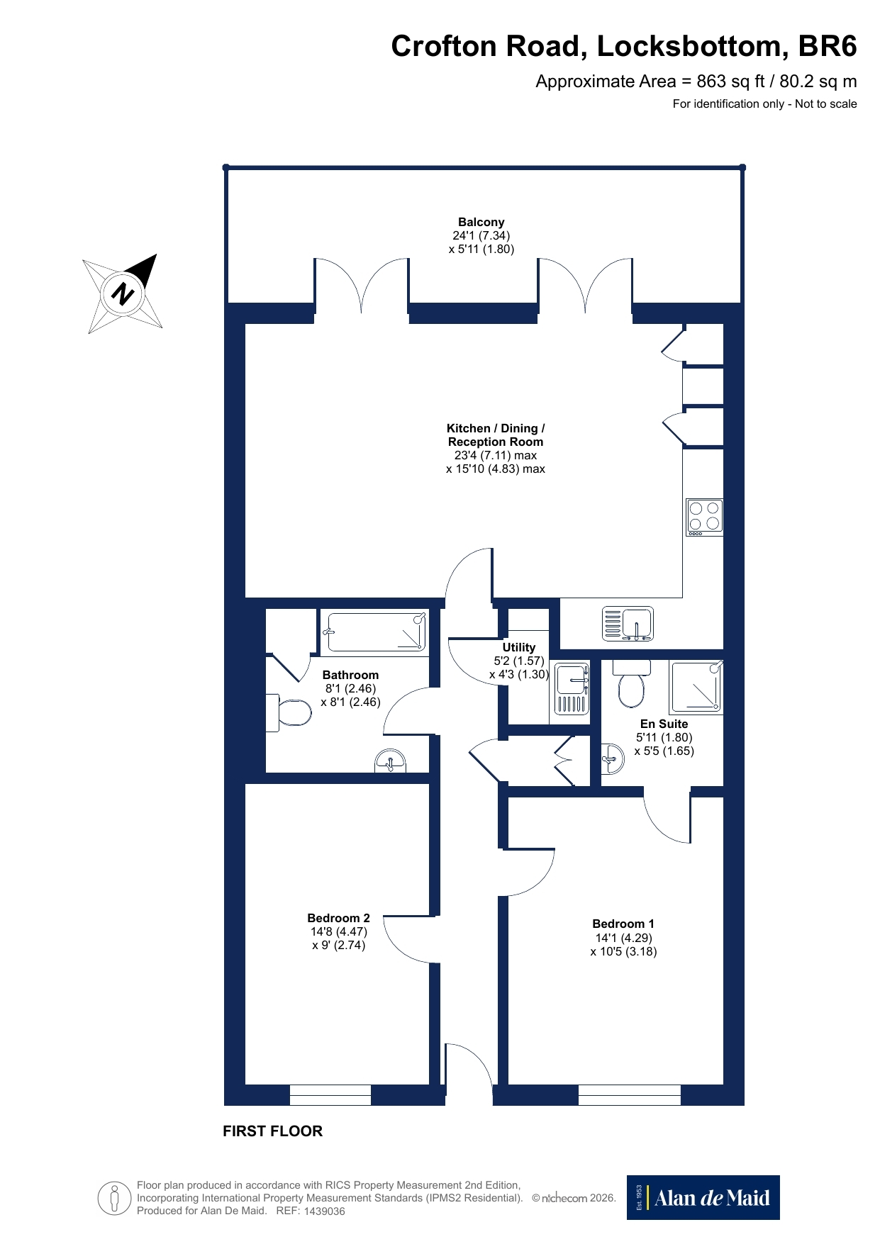 346B, Crofton Road, Locksbottom floorplan