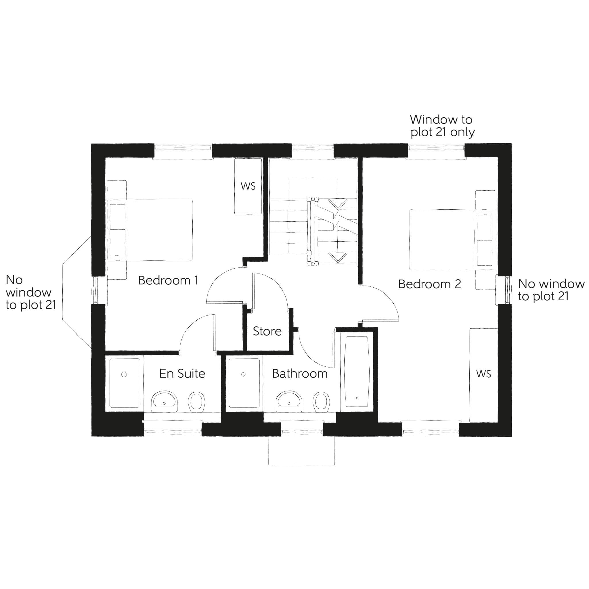 21, Irthlingborough Road, Wellingborough floorplan