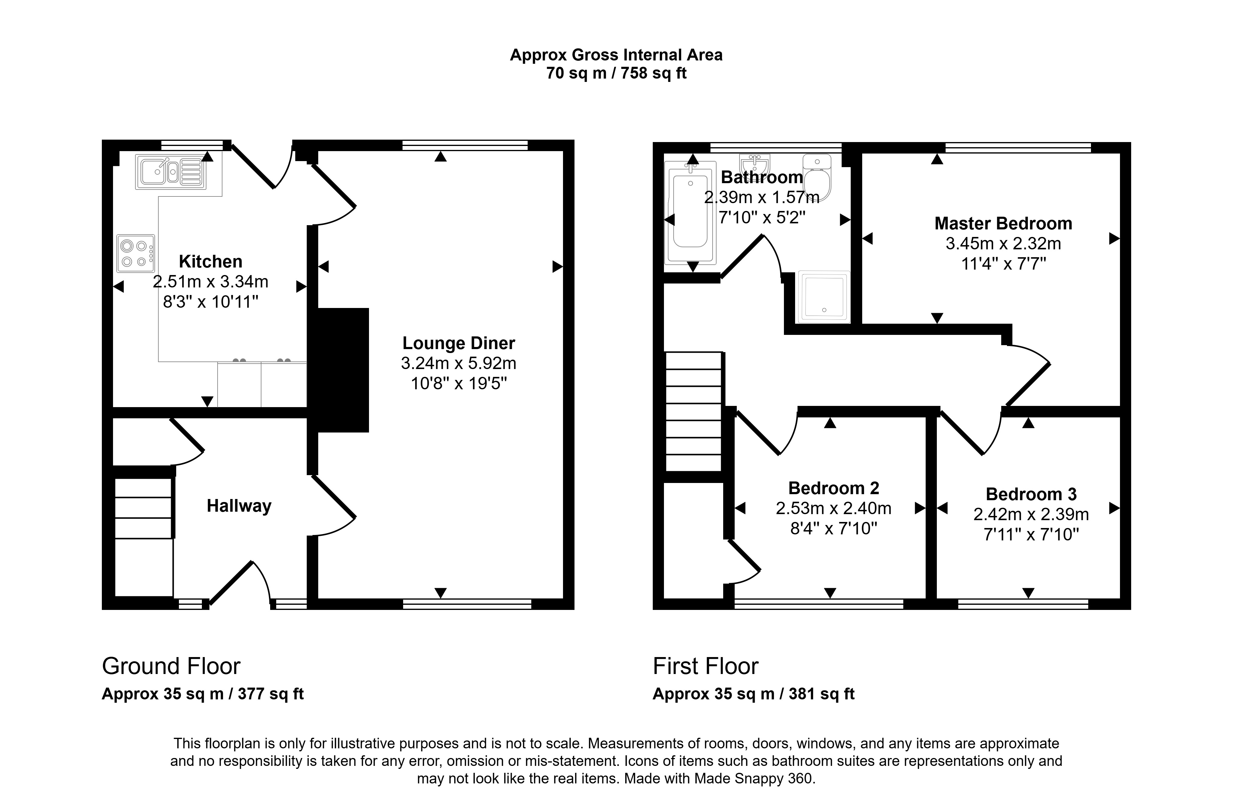68, Westfields, Stanley floorplan