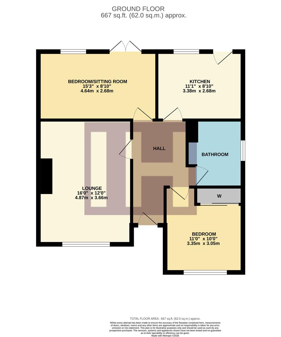 19, Palm Grove, Stockton-On-Tees floorplan
