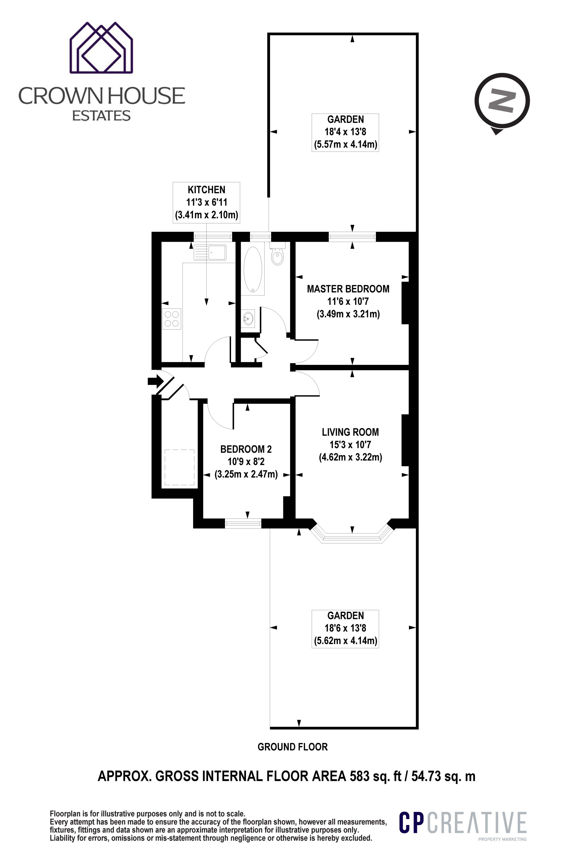 Cardrew Close, London floorplan