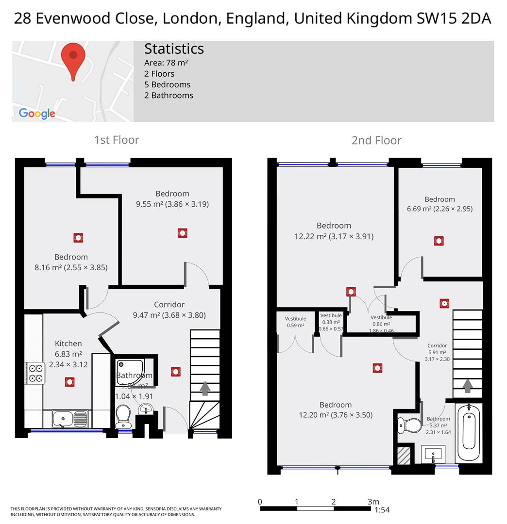 28, Evenwood Close, London floorplan