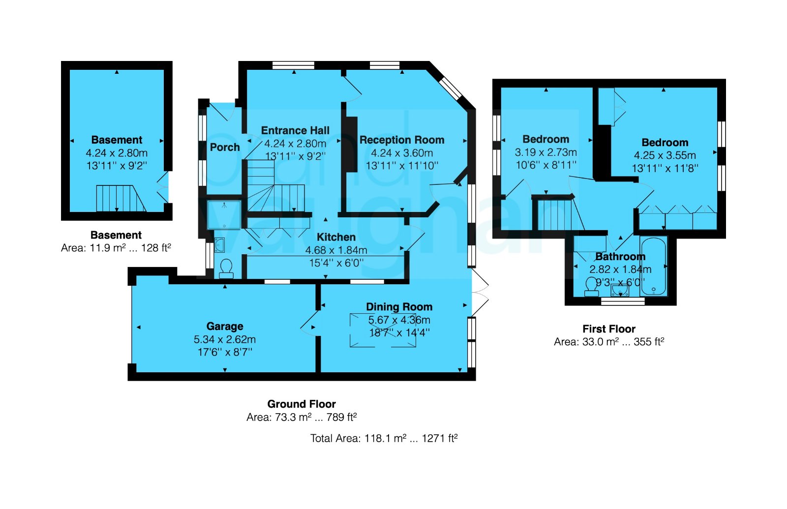 London Road, Preston Village, Brighton BN1, 2 bedroom detached house