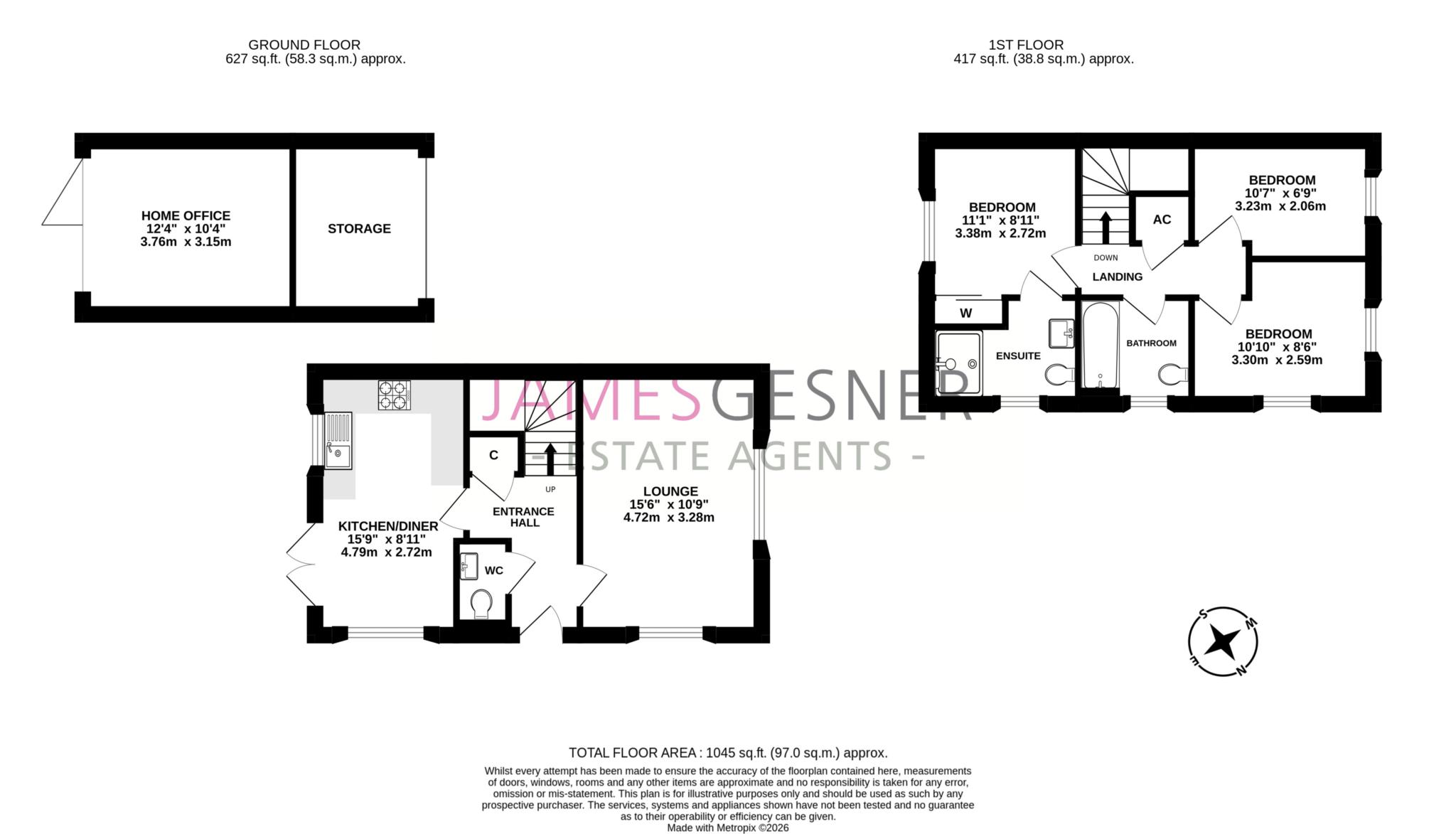 2, Rush Way, Wallingford floorplan