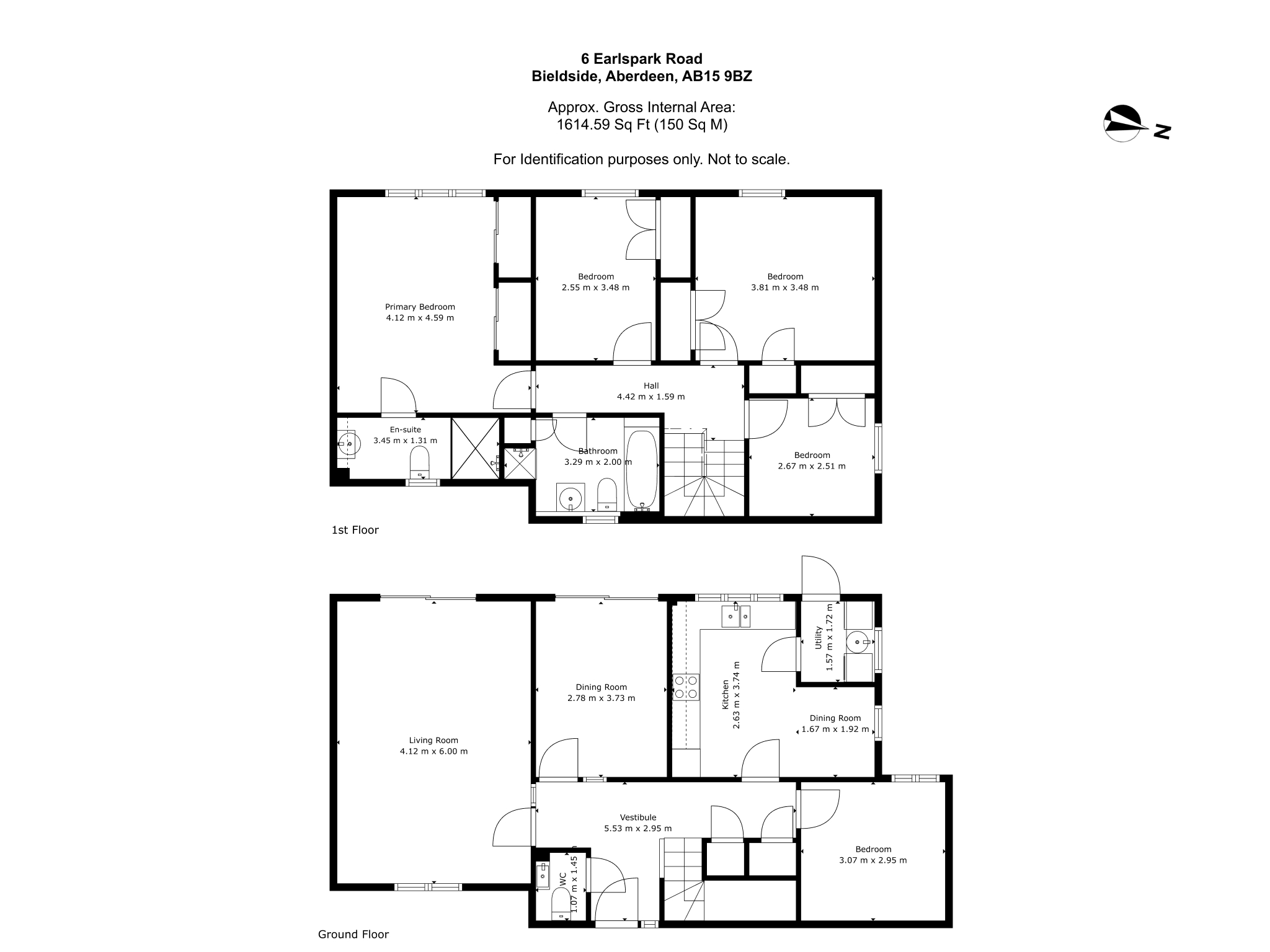6, Earlspark Road, Aberdeen floorplan