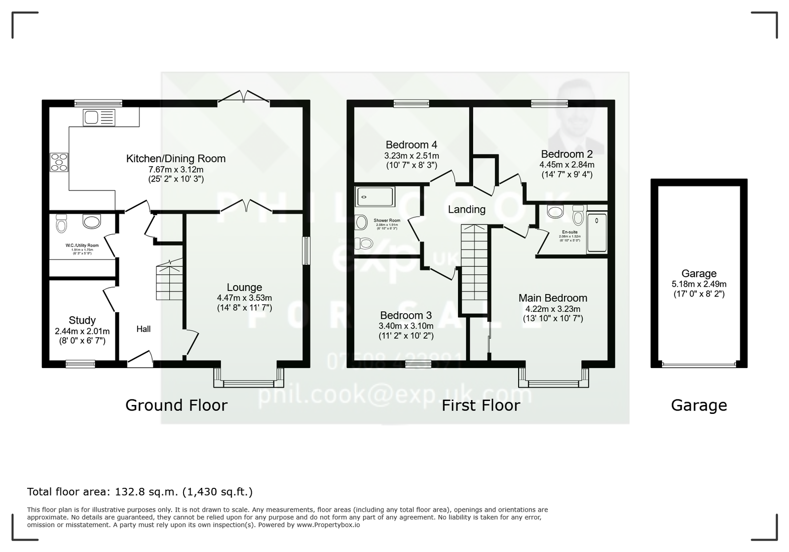 2, Falling Sands Close, Kidderminster floorplan