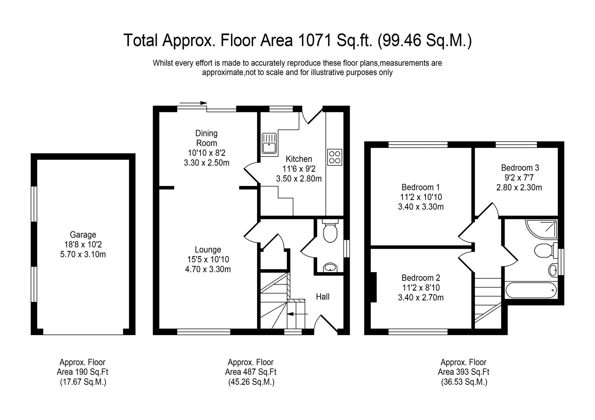 106 Highways Avenue, Chorley floorplan