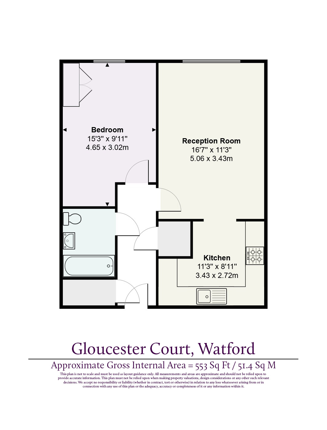 Observer Drive, Hertfordshire floorplan