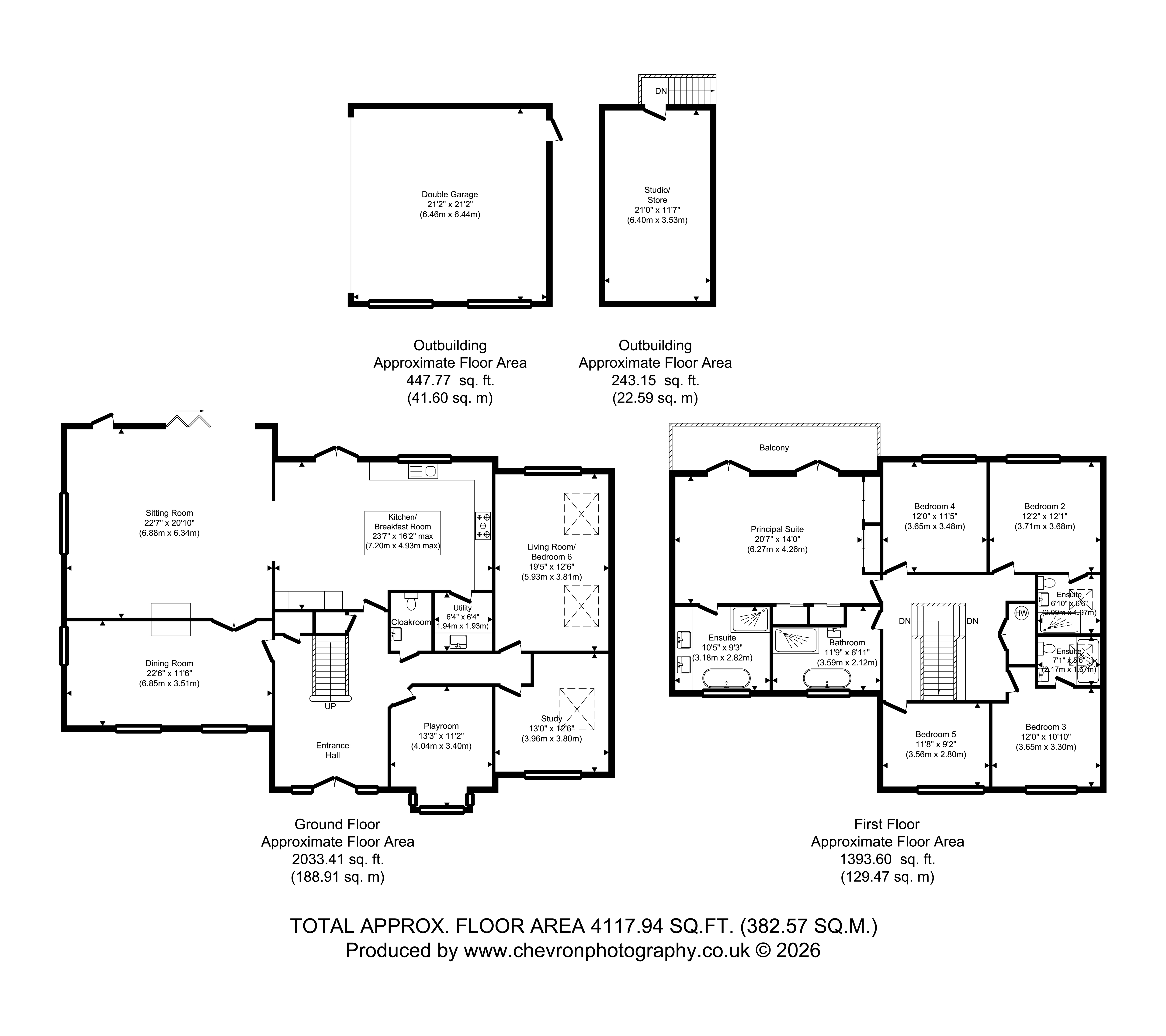 Shalloon House, Bury Road, Sudbury floorplan