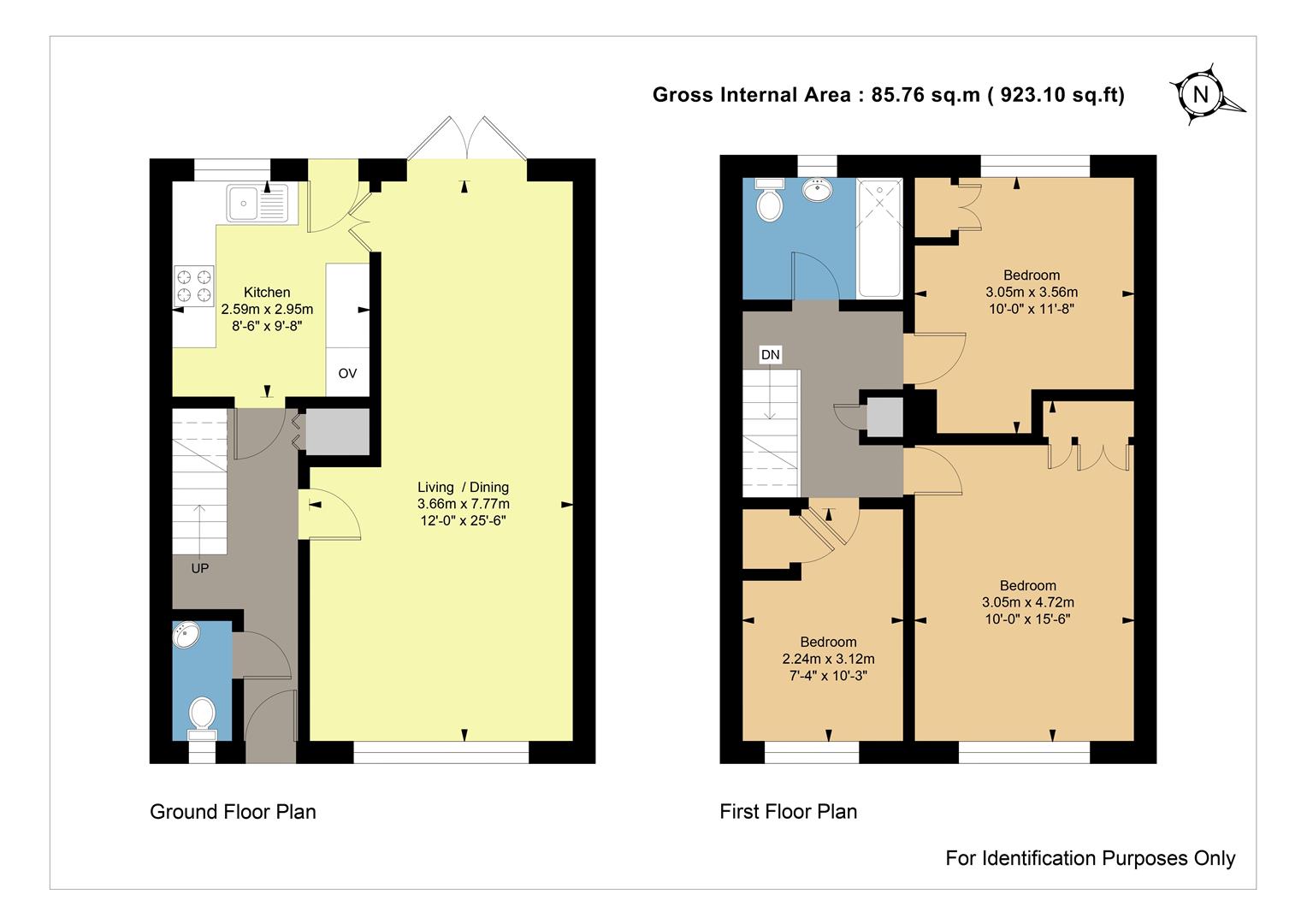 9, Keel Gardens, Tunbridge Wells floorplan