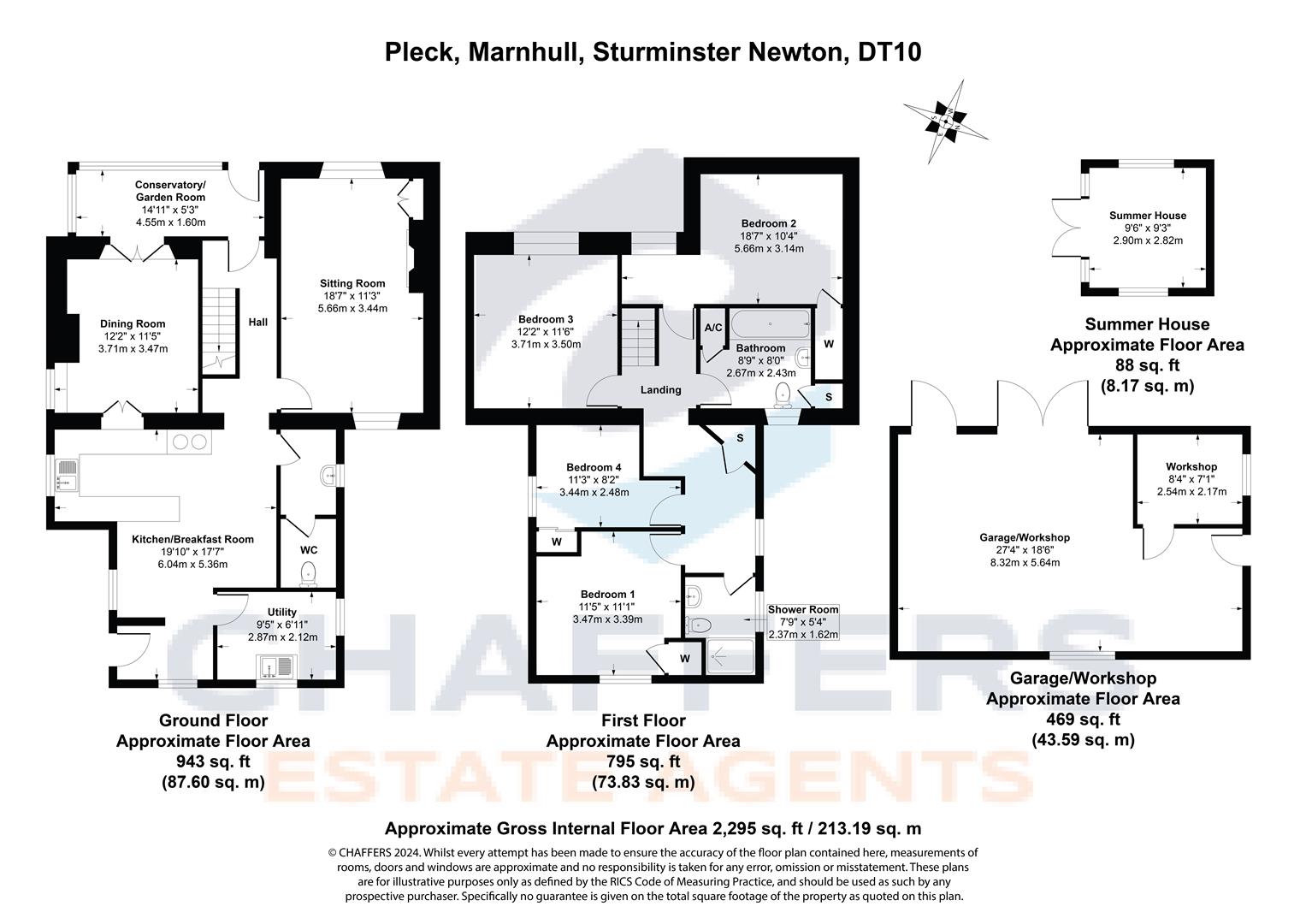 Myrtle Cottage, Pleck, Sturminster Newton floorplan