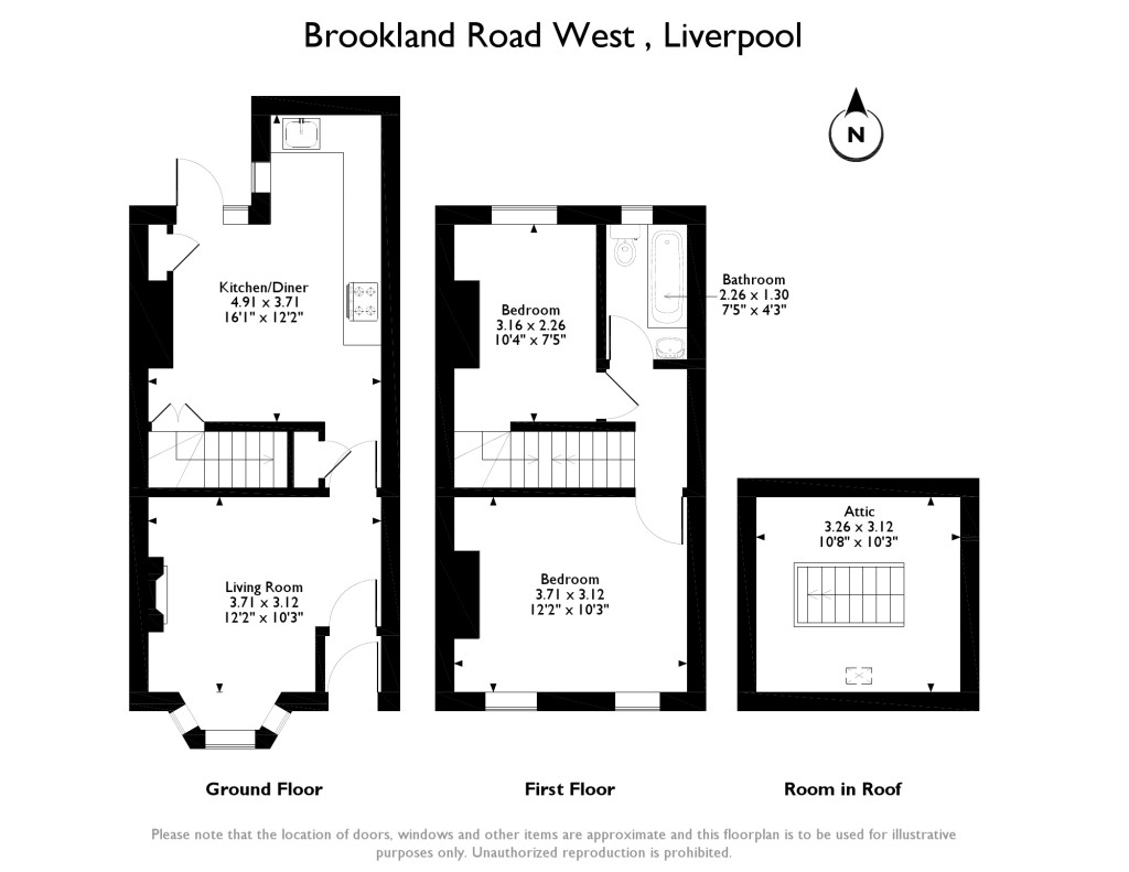2 Bedrooms Terraced house for sale in Brookland Road West, Old Swan, Liverpool L13