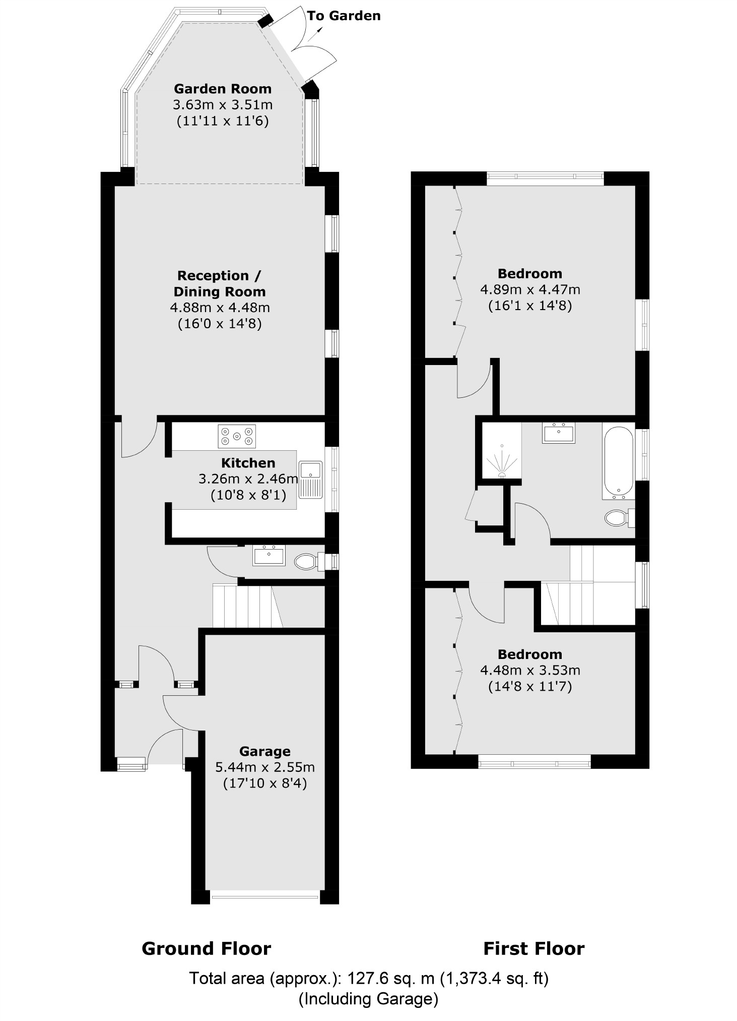 22, Linden Way, Shepperton floorplan