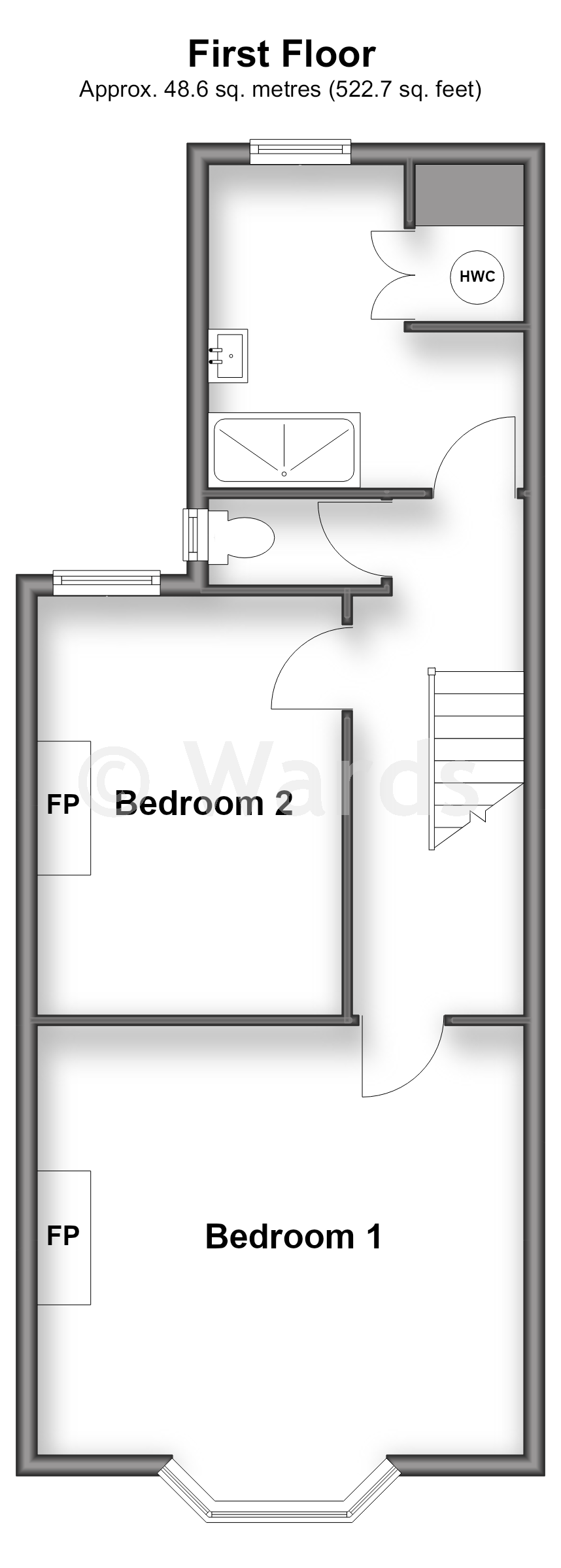 28, Muir Road, Maidstone floorplan